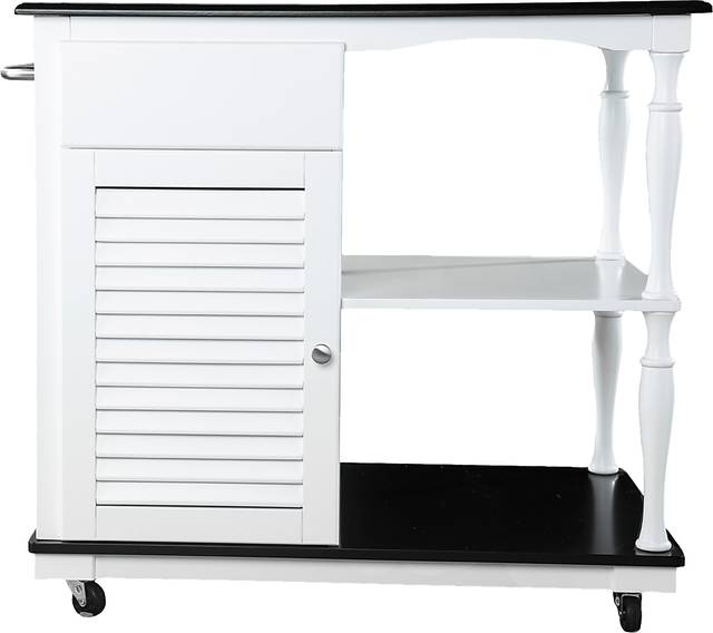 Kornmeyer White Kitchen Island - Thumbnail - Image 3