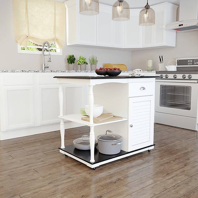 Kornmeyer White Kitchen Island - Thumbnail - Image 7
