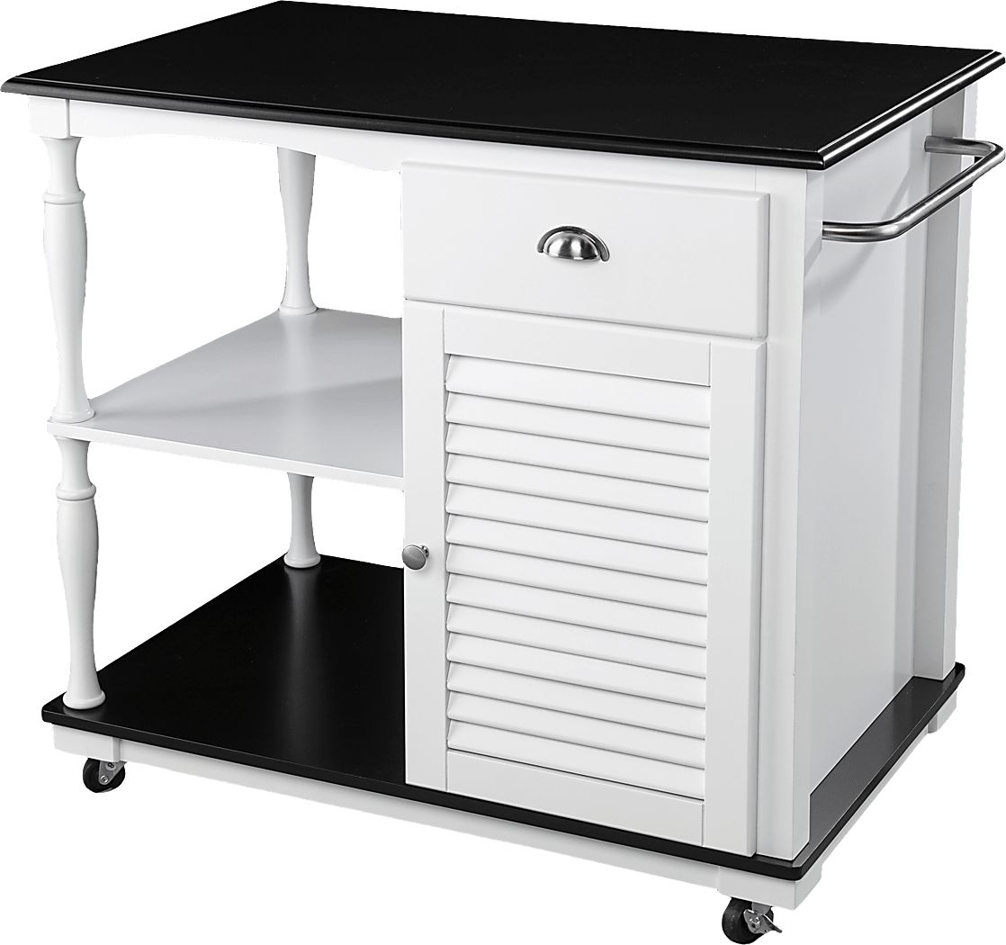 Kornmeyer White Kitchen Island