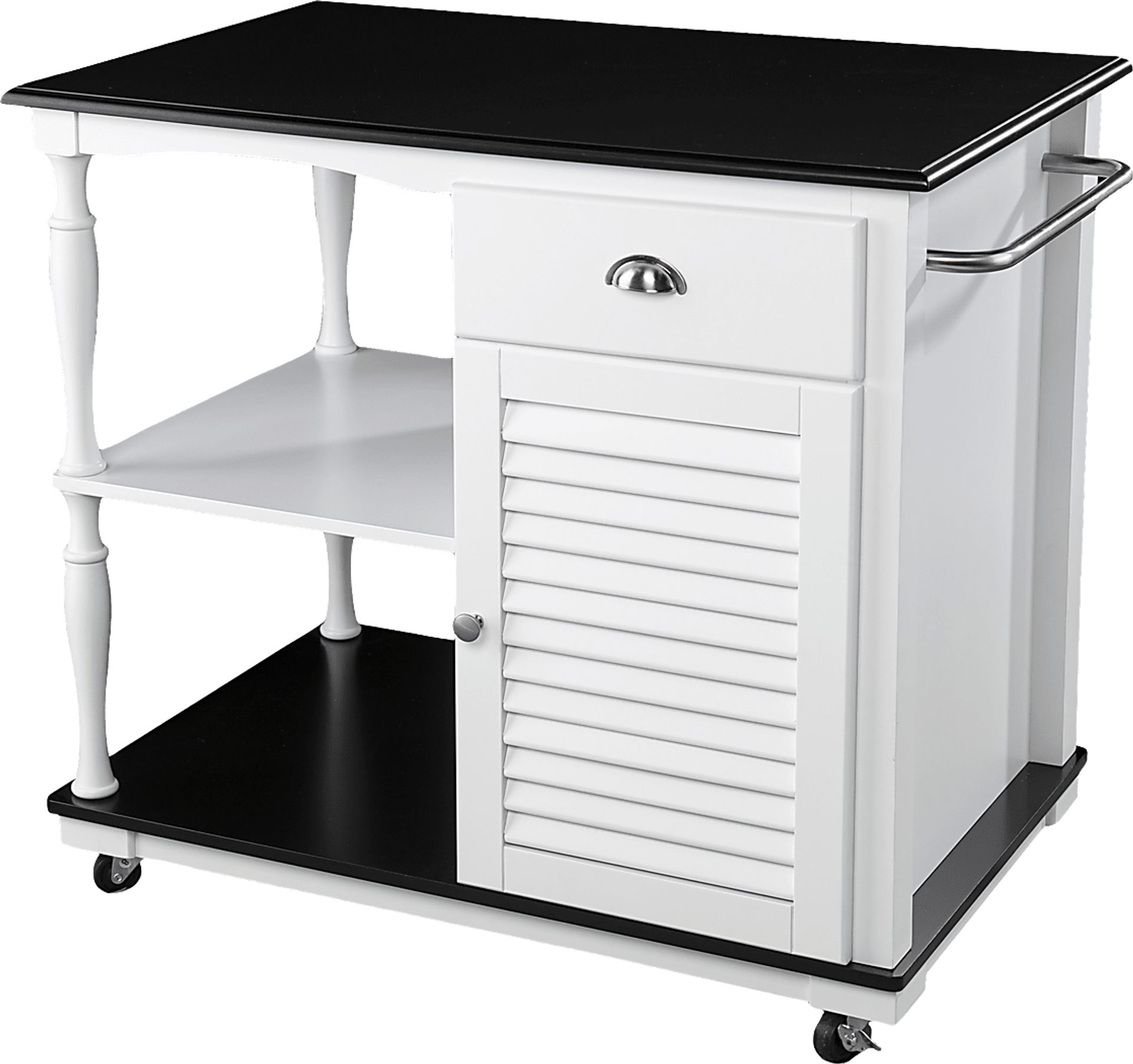 Kornmeyer White Kitchen Island - Image 1