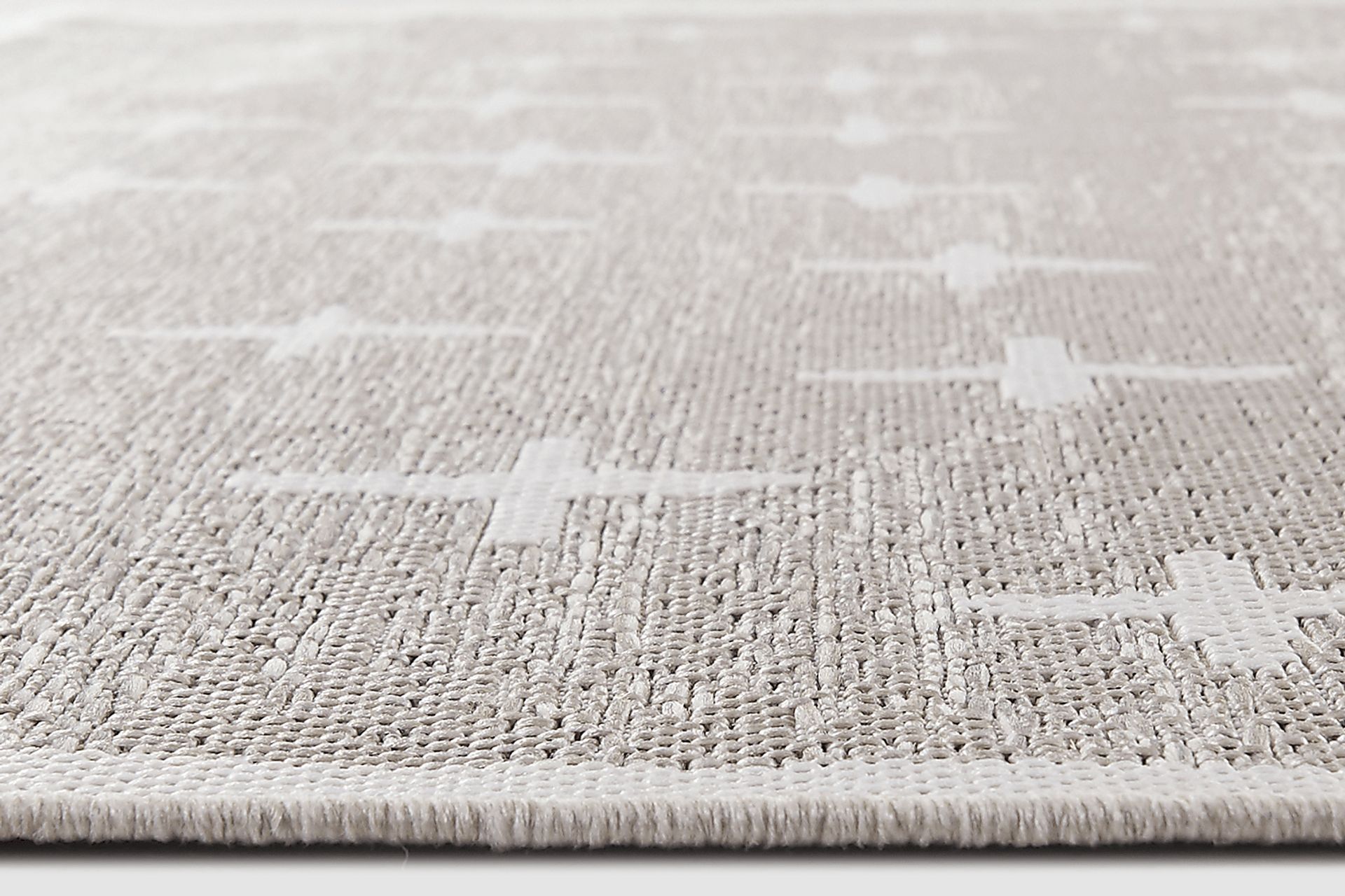 Korsa Tan 5'3 x 7 Indoor/Outdoor Rug - Image 4