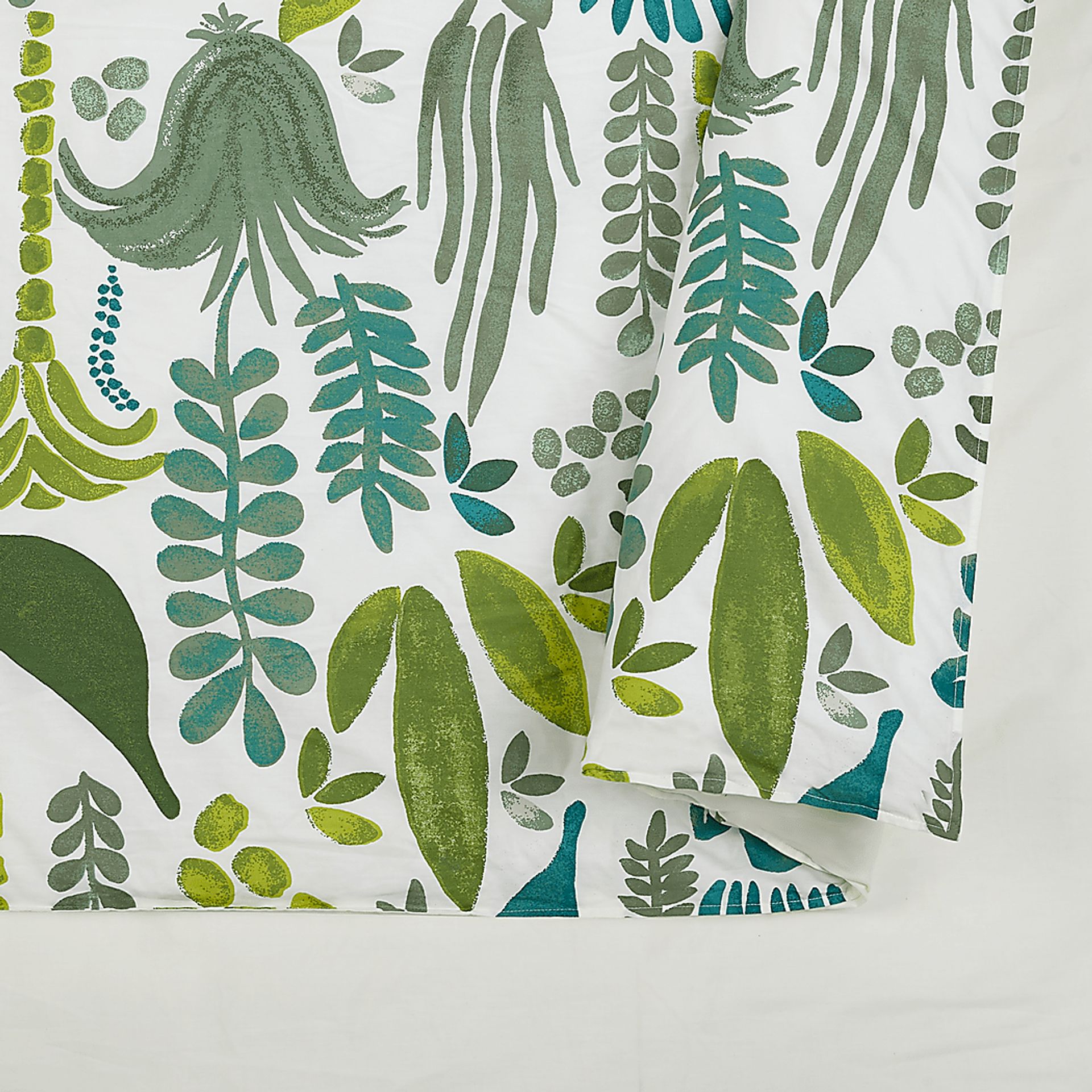 Kostner Green Queen 3 Pc Duvet Set - Image 4