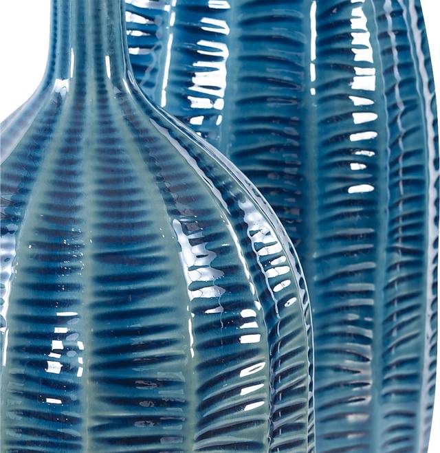 Kosttner Blue Vase, Set of 2 - Thumbnail - Image 3