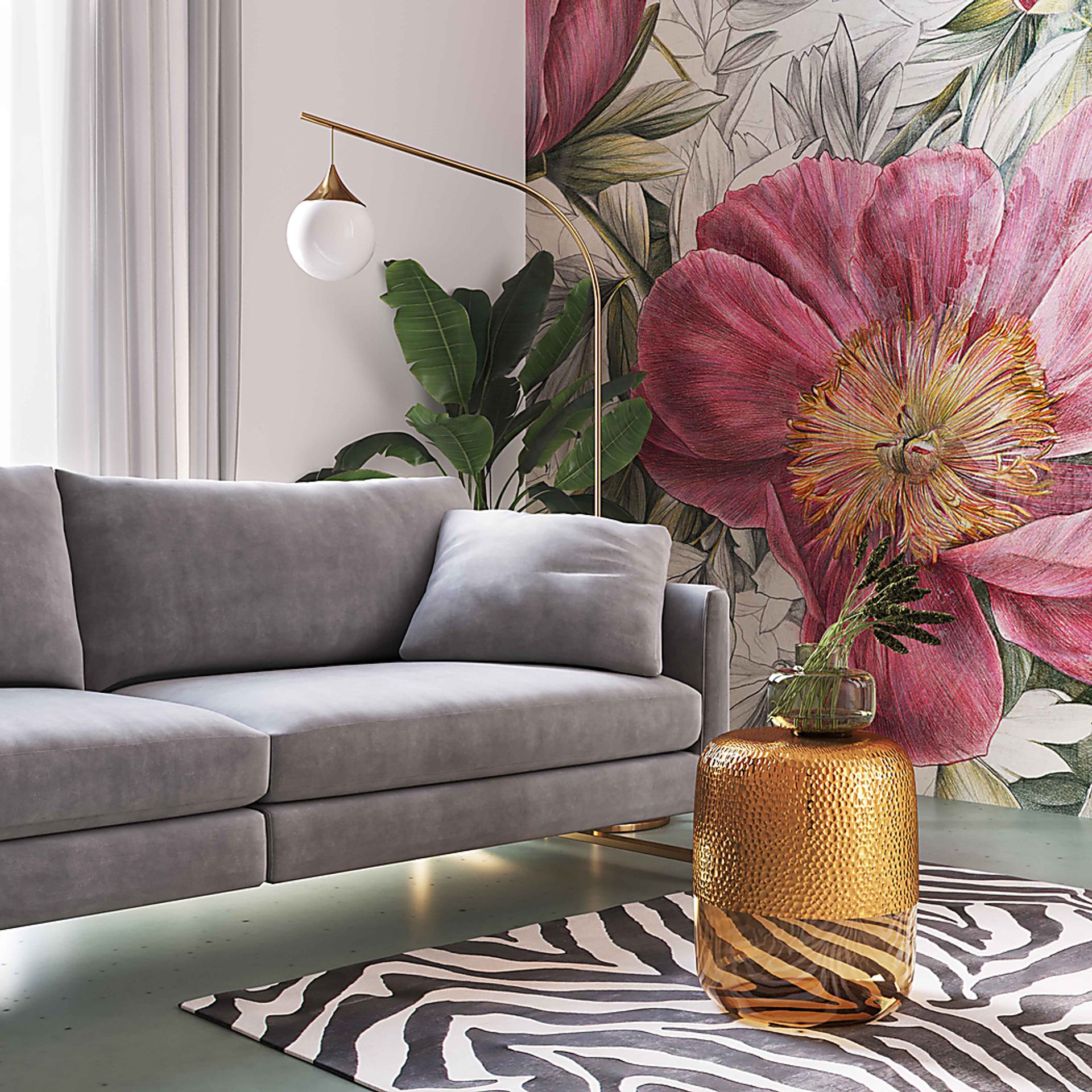 Kotella Gold Accent Table - Image 5