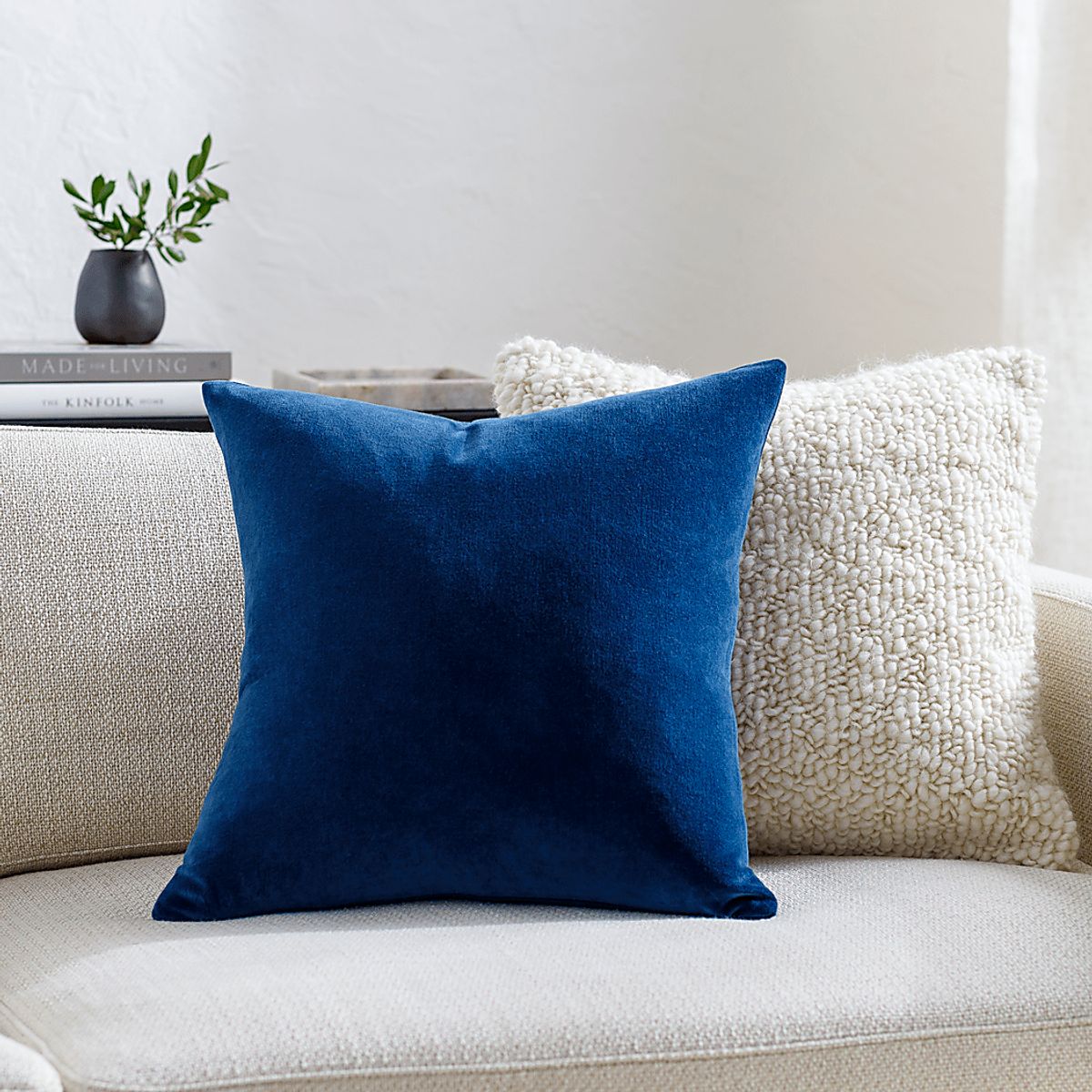 Kouri Blue Accent Pillow | Rooms to Go