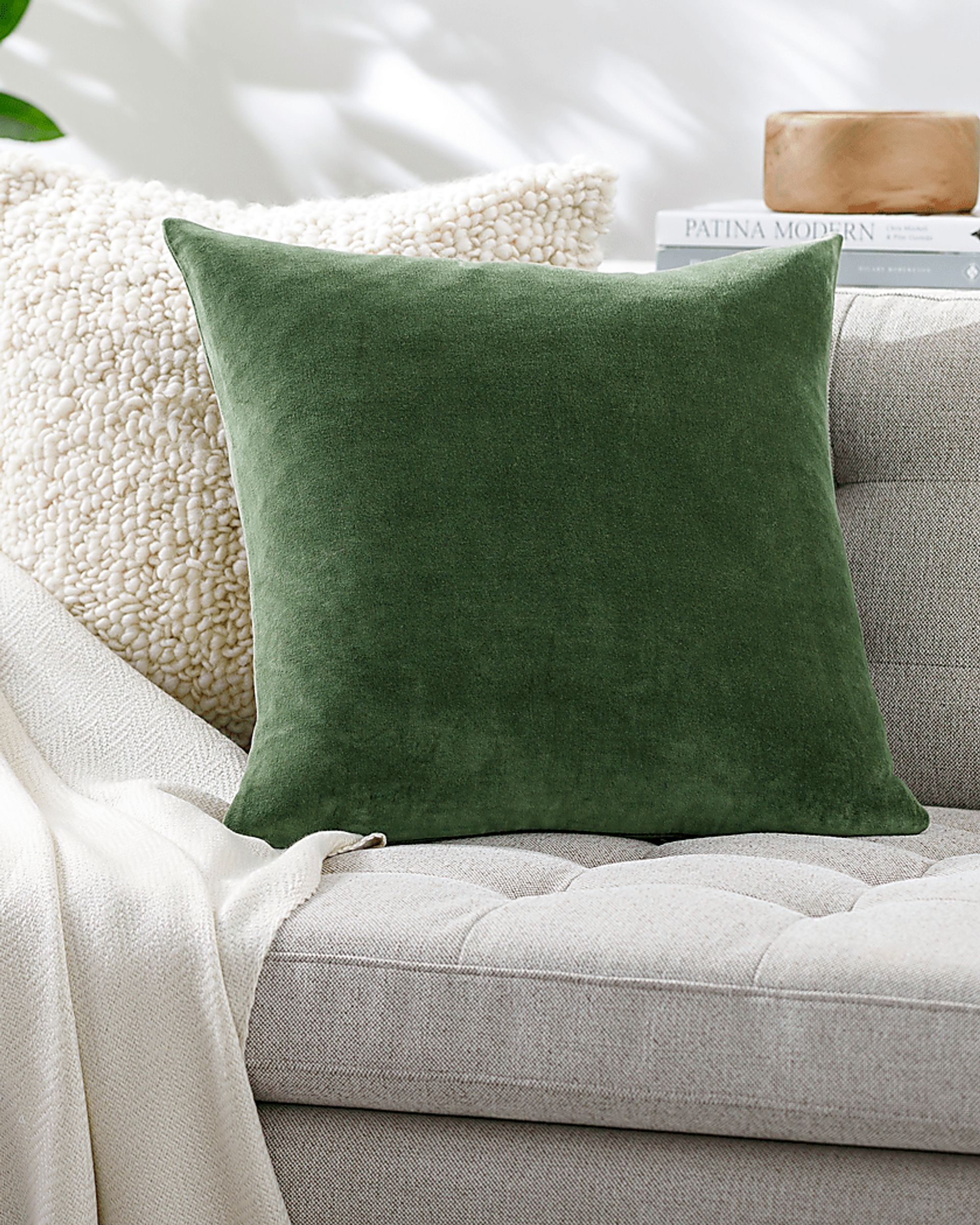 Kouri Green Accent Pillow - Image 2