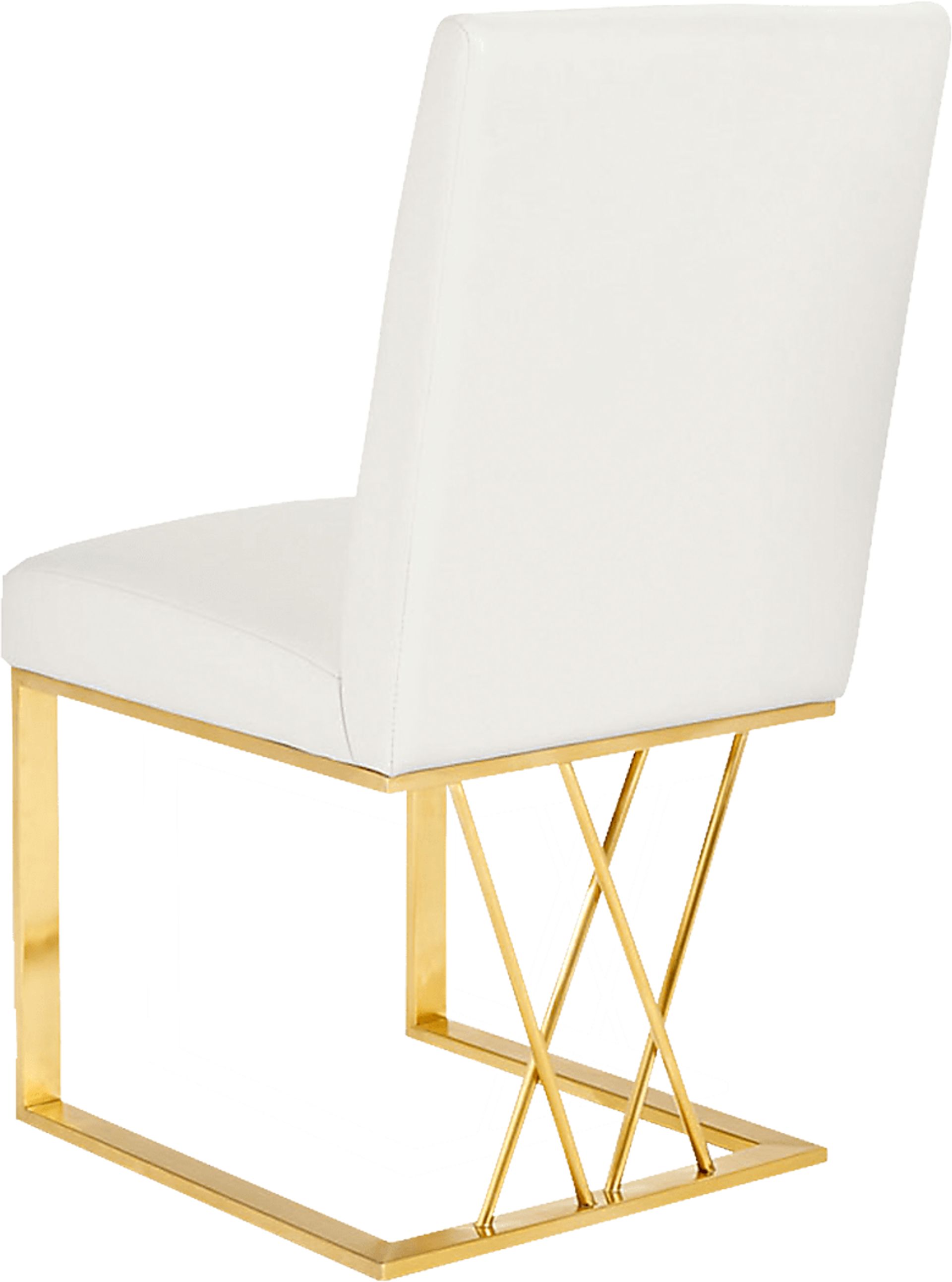 Kourtni White Dining Chair - Image 3