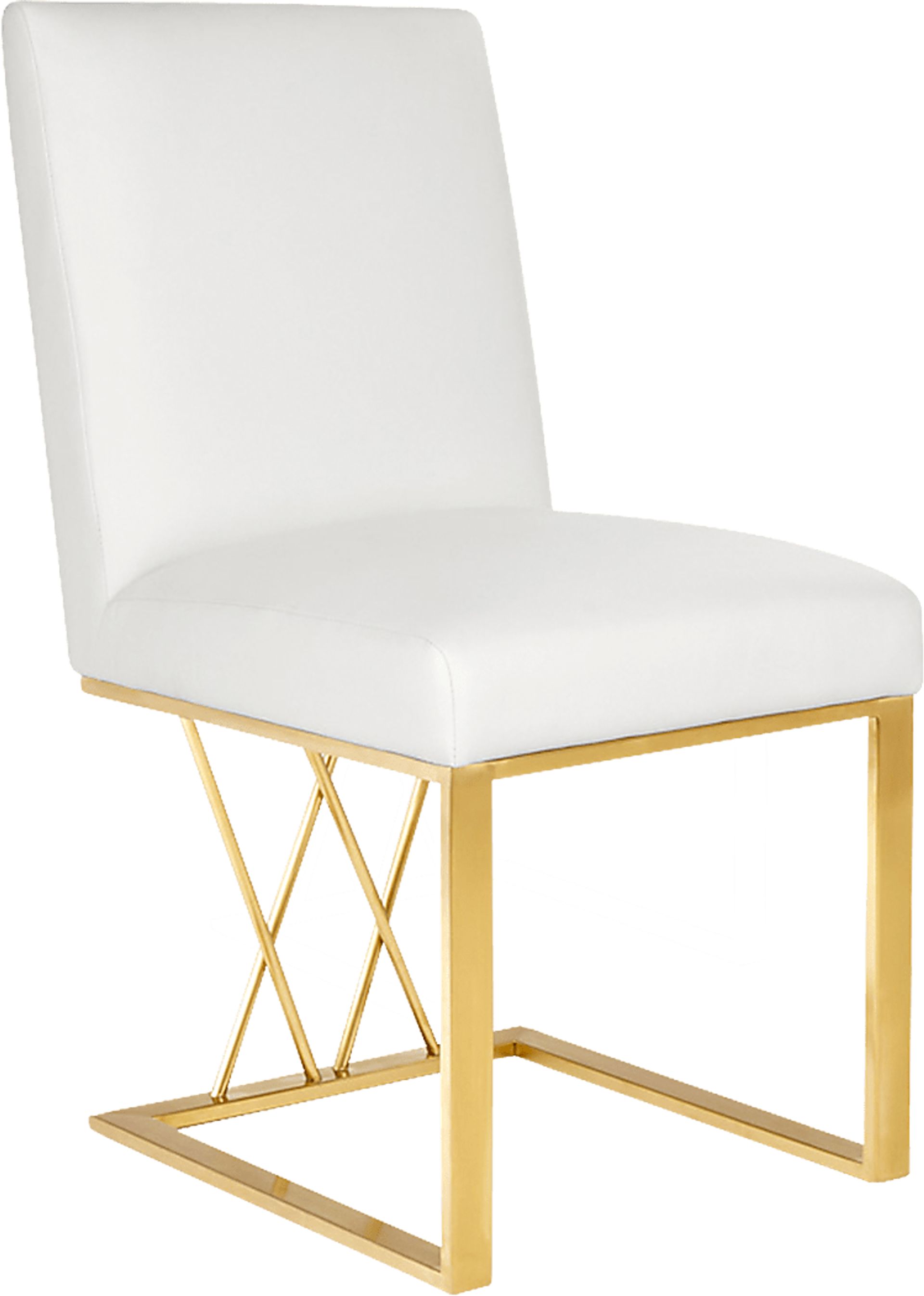 Kourtni White Dining Chair - Image 1