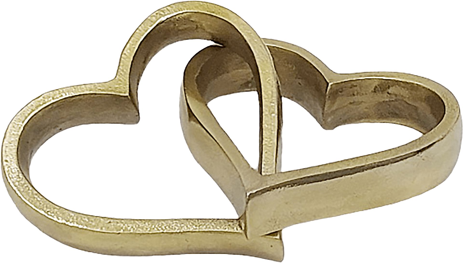 Kovencourt Gold Heart Link, Set of 2 - Image 1