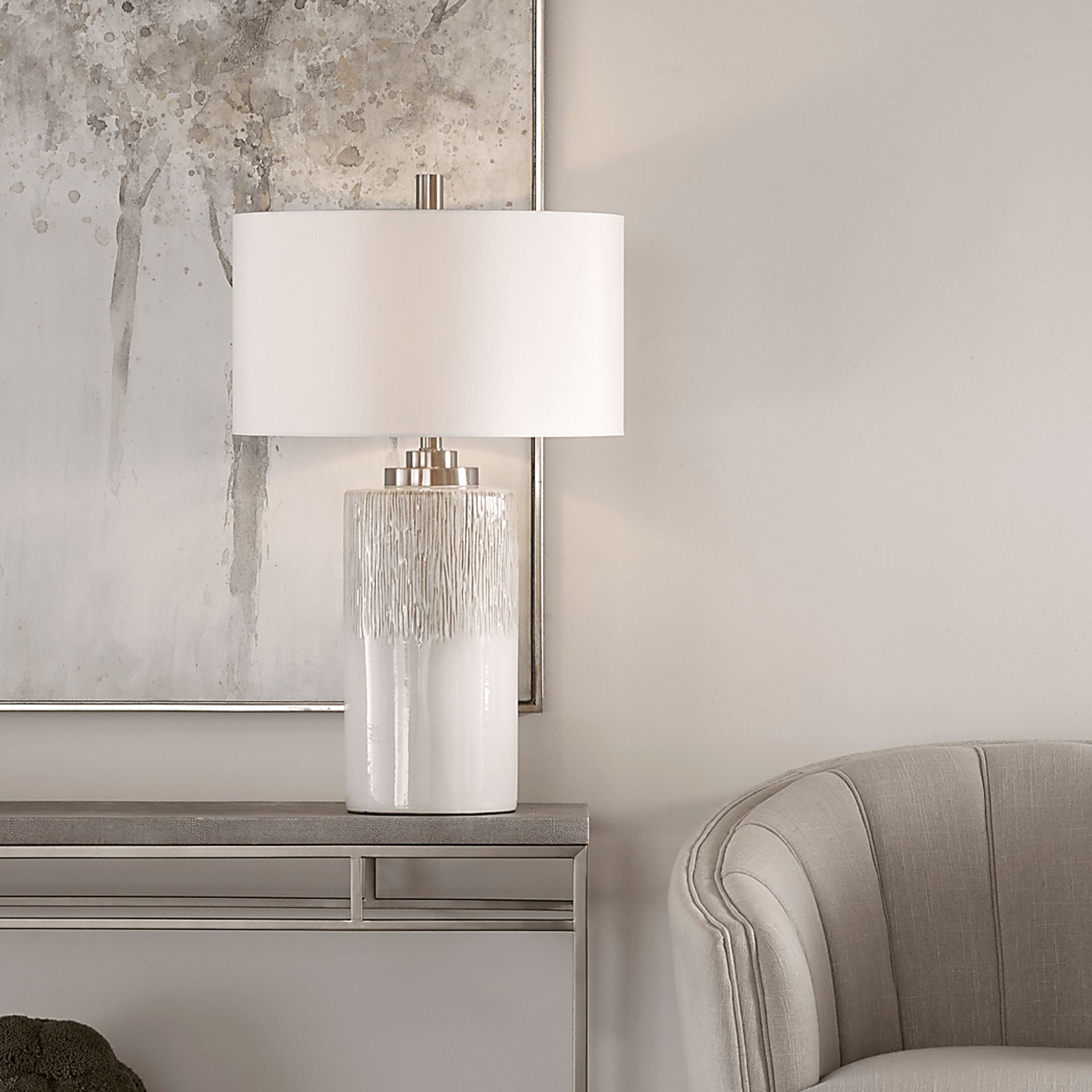 Kozy Cove Beige Lamp - Image 6