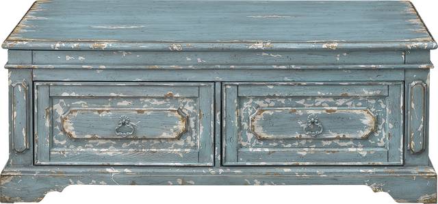 Kraddle Blue Cocktail Table - Thumbnail - Image 3