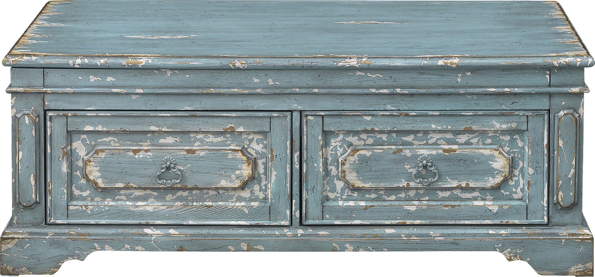 Kraddle Blue Cocktail Table - Image 3