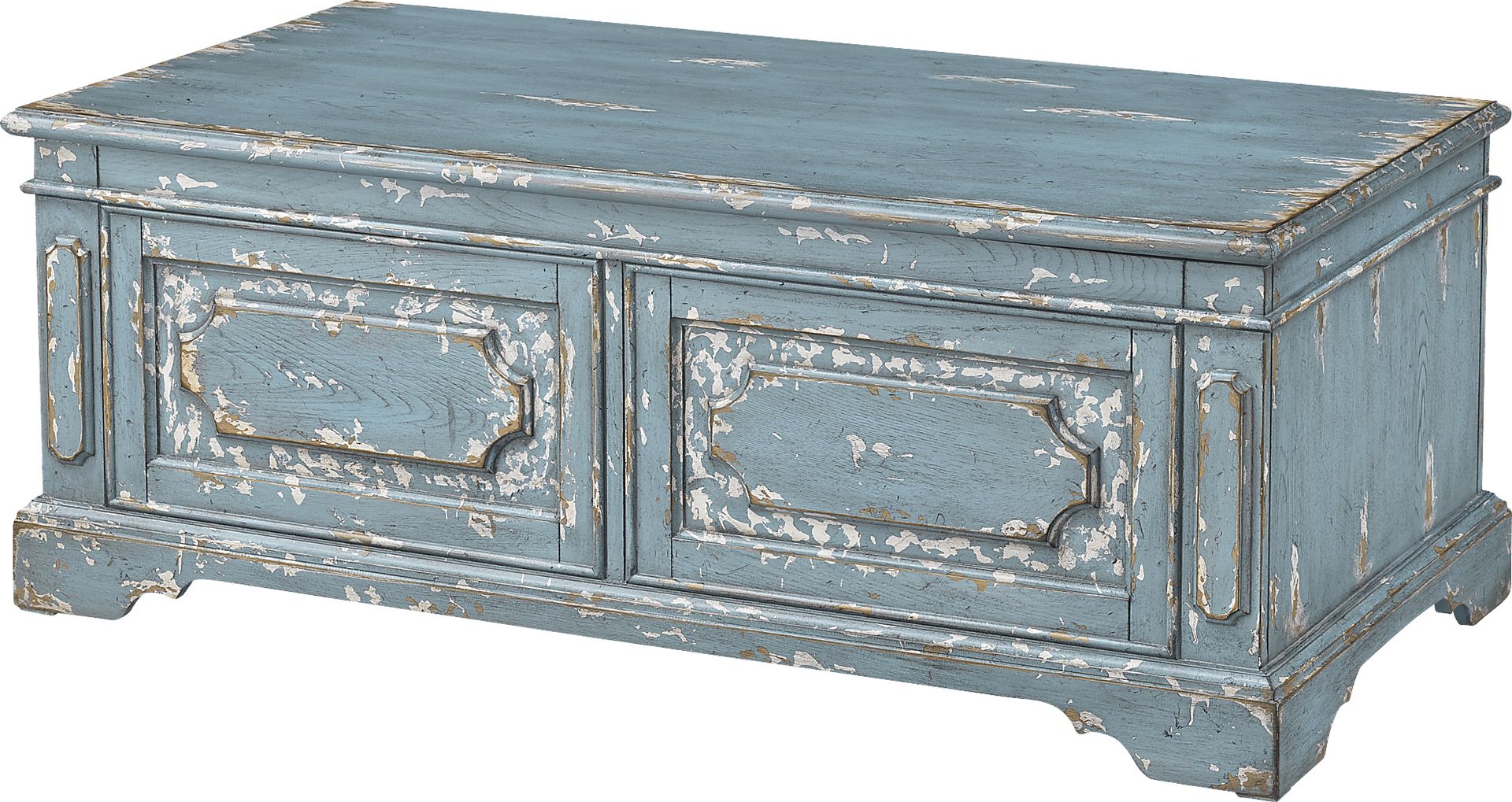 Kraddle Blue Cocktail Table - Image 4