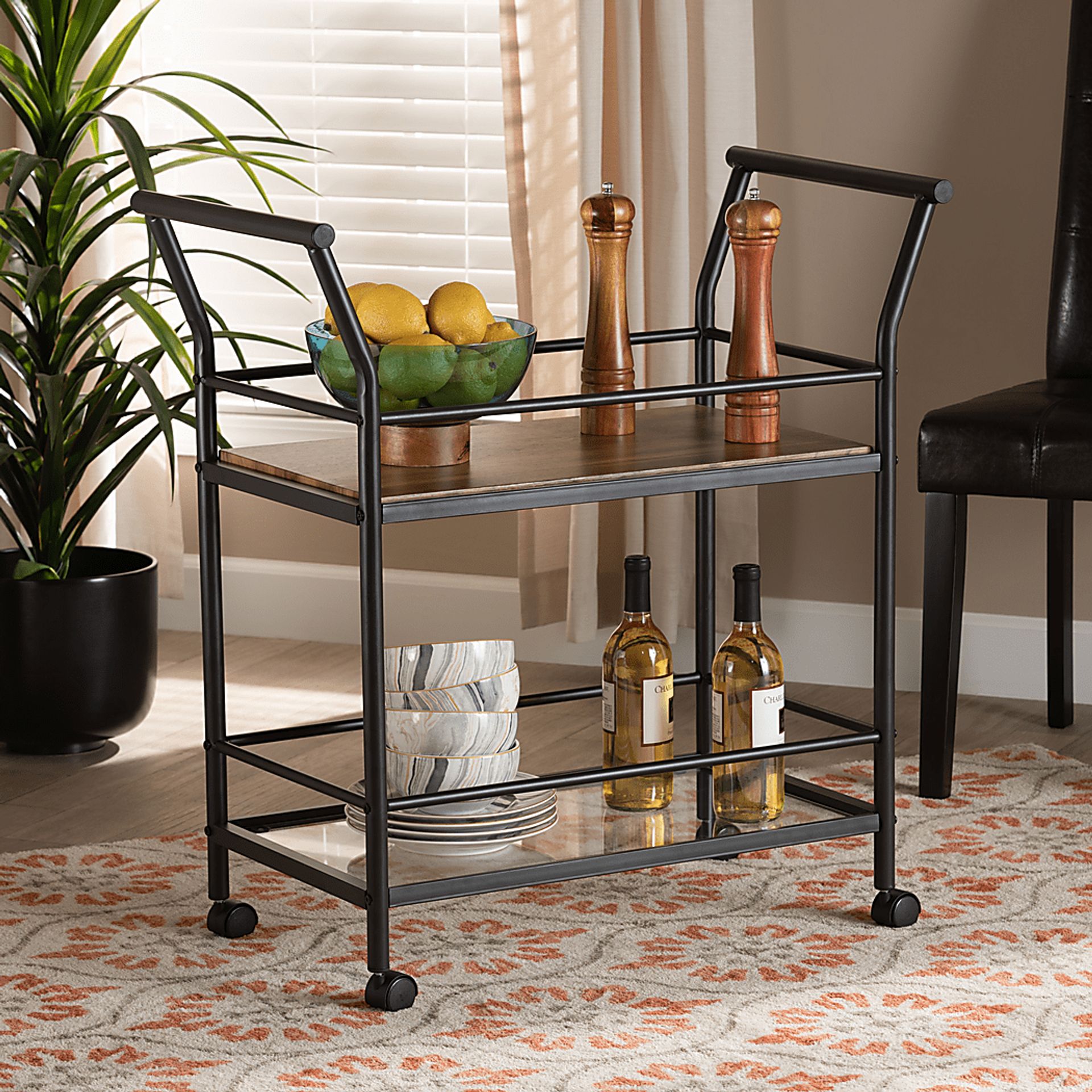 Kraeft Black Bar Cart - Image 6