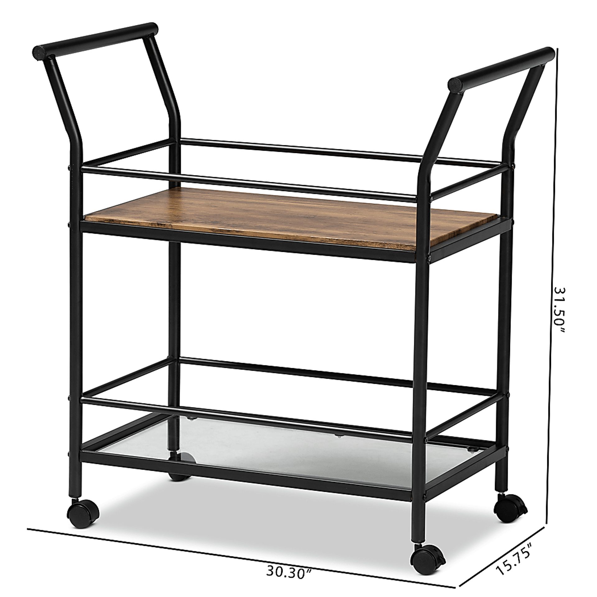 Kraeft Black Bar Cart - Image 8
