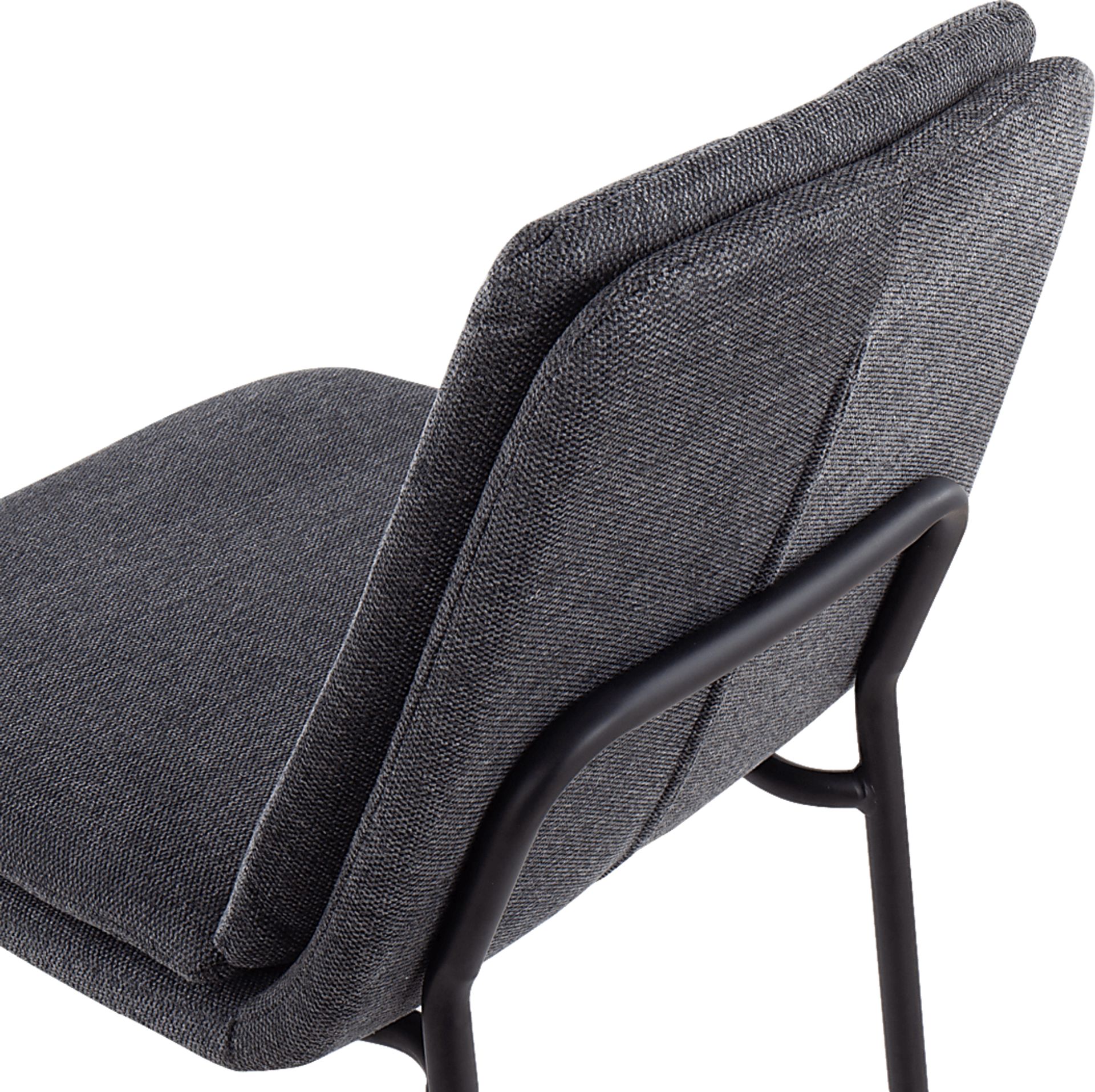 Kraemar Charcoal Side Chair, Set of 2 - Image 9