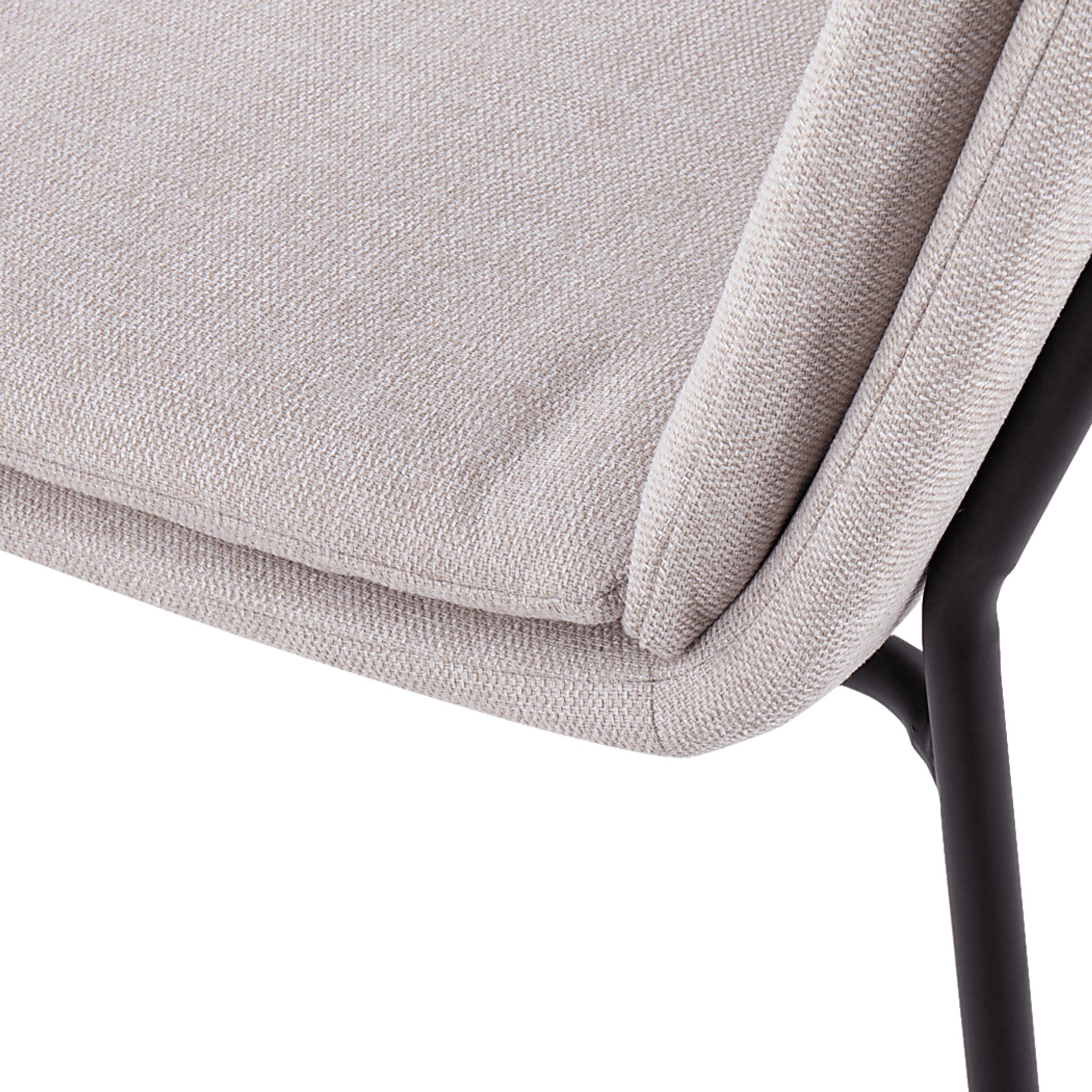 Kraemar Cream Side Chair, Set of 2 - Image 8