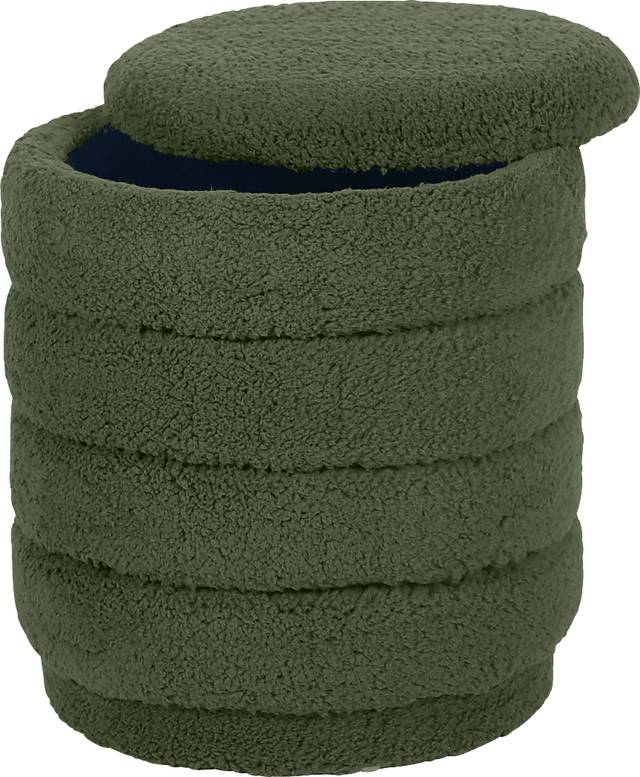 Kraftile I Green Storage Ottoman - Thumbnail - Image 8
