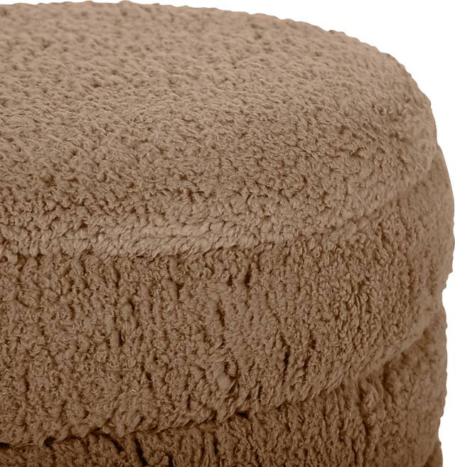 Kraftile II Brown Storage Ottoman - Thumbnail - Image 4