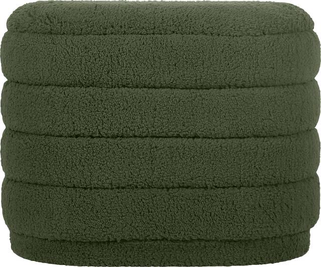 Kraftile II Green Storage Ottoman - Thumbnail - Image 3
