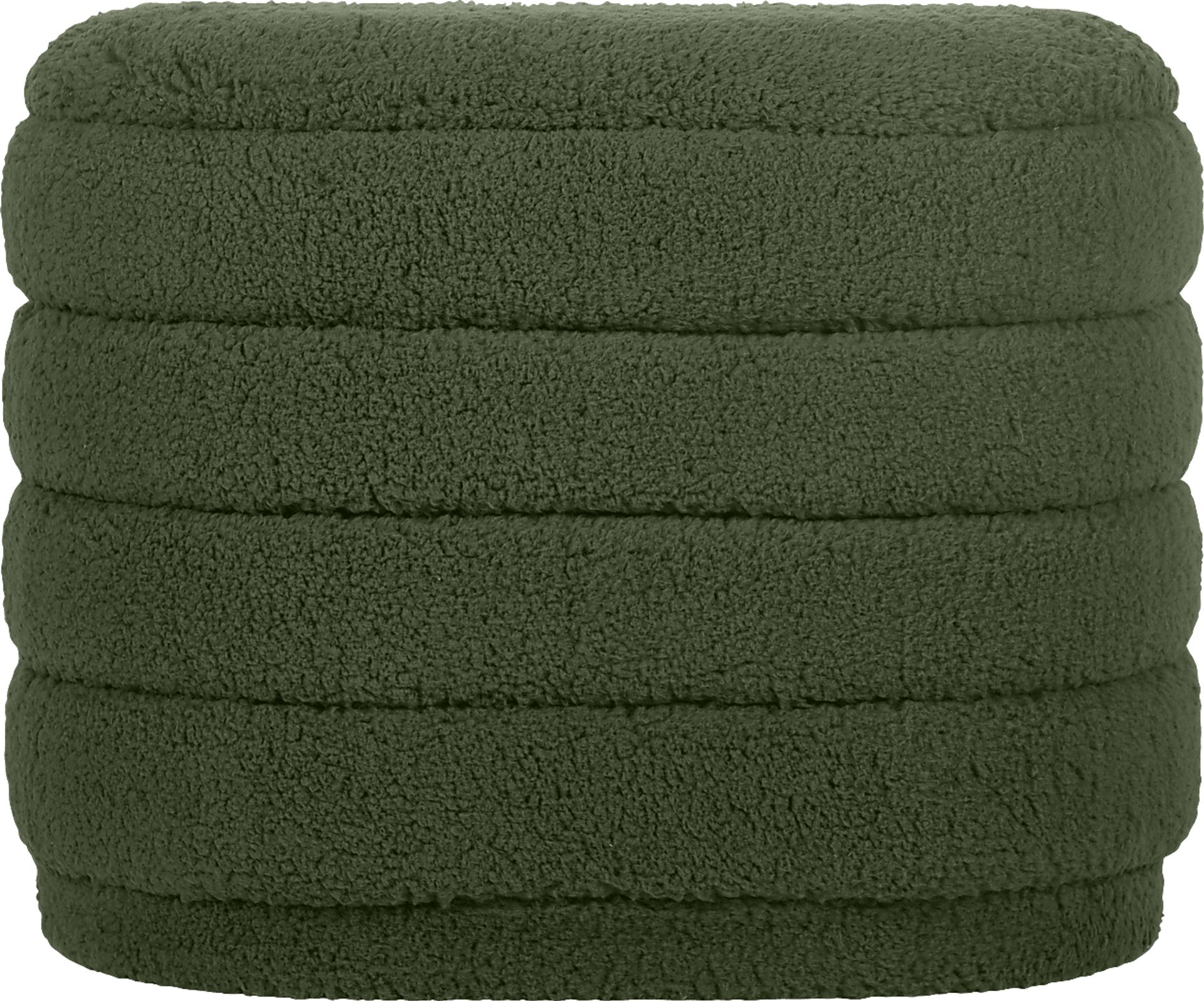 Kraftile II Green Storage Ottoman - Image 3