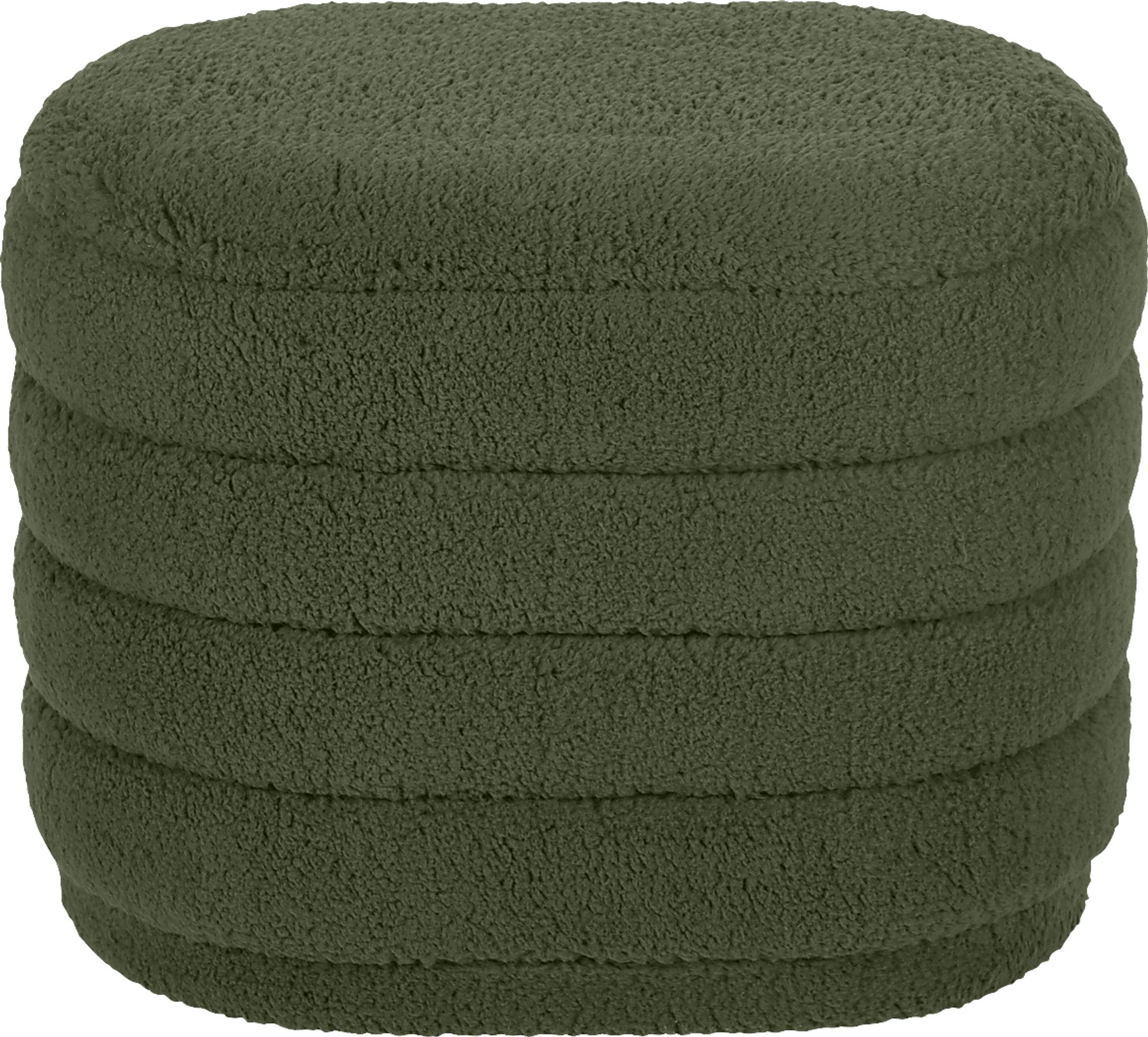 Kraftile II Green Storage Ottoman - Image 4