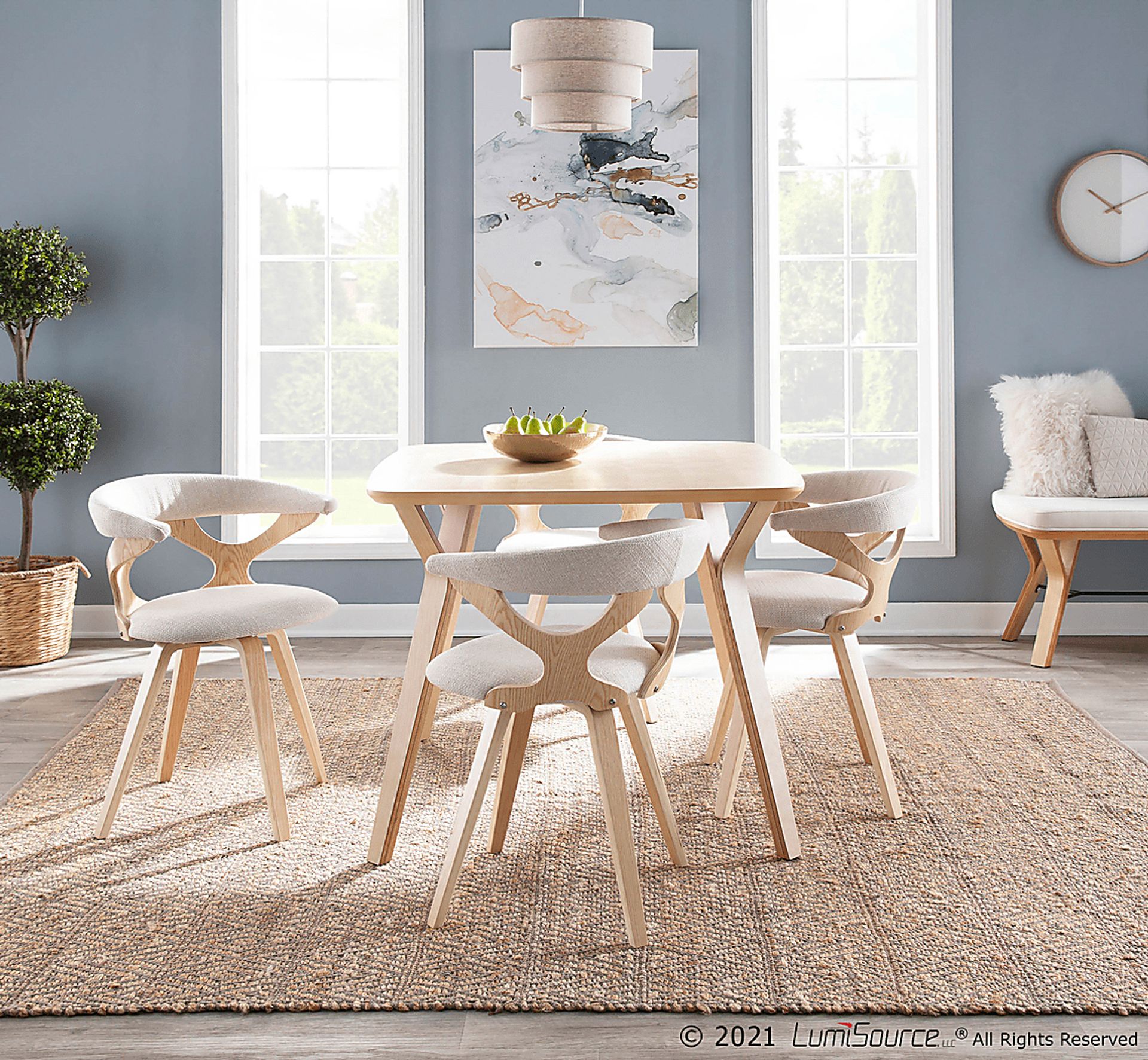 Krameria Natural Dining Table - Image 7