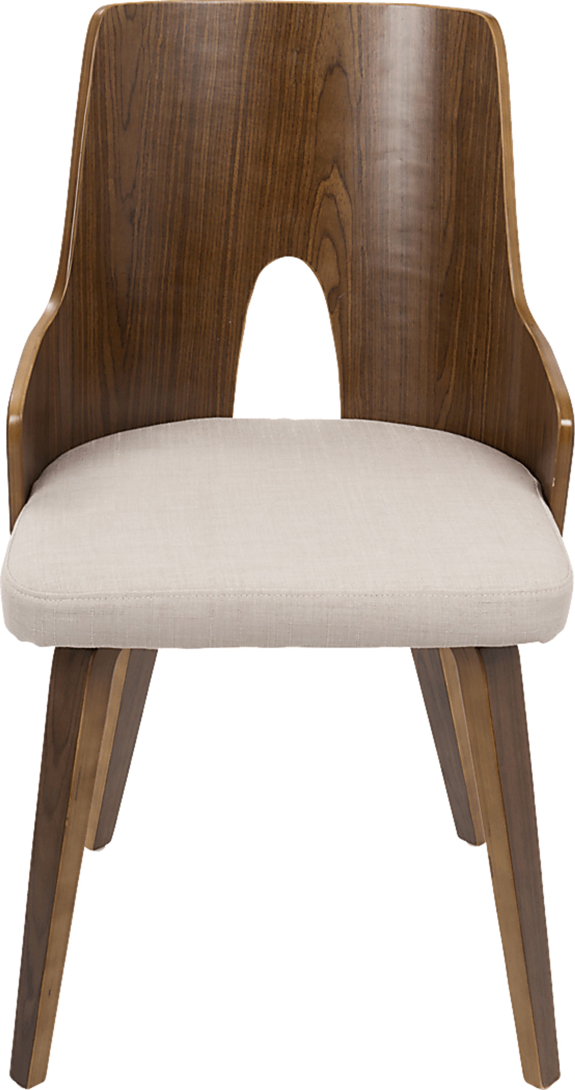 Krameria Walnut 3 Pc  Square Dining Set with Glass Top - Image 5