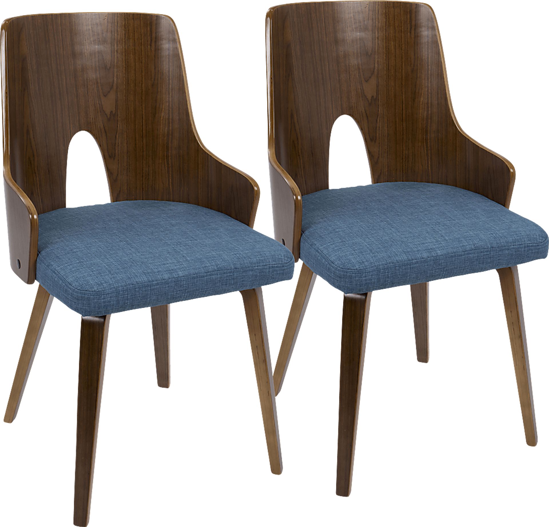 Krameria Walnut 3 Pc Square Dining Set - Image 3
