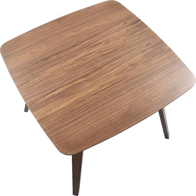 Krameria Walnut 3 Pc Square Dining Set - Thumbnail - Image 8