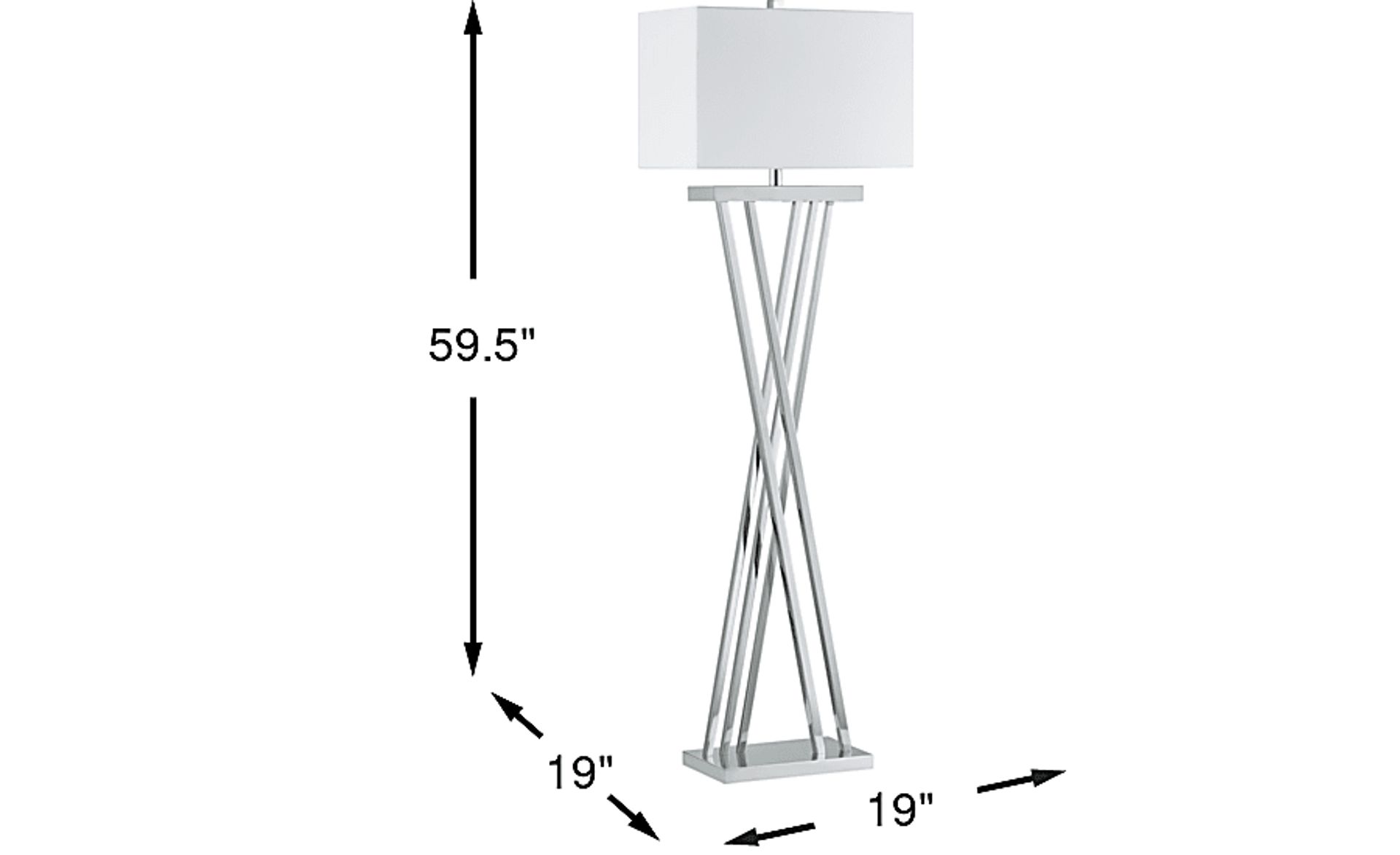 Dimension Image. Please refer to the Dimension Tab on this page for dimension details.