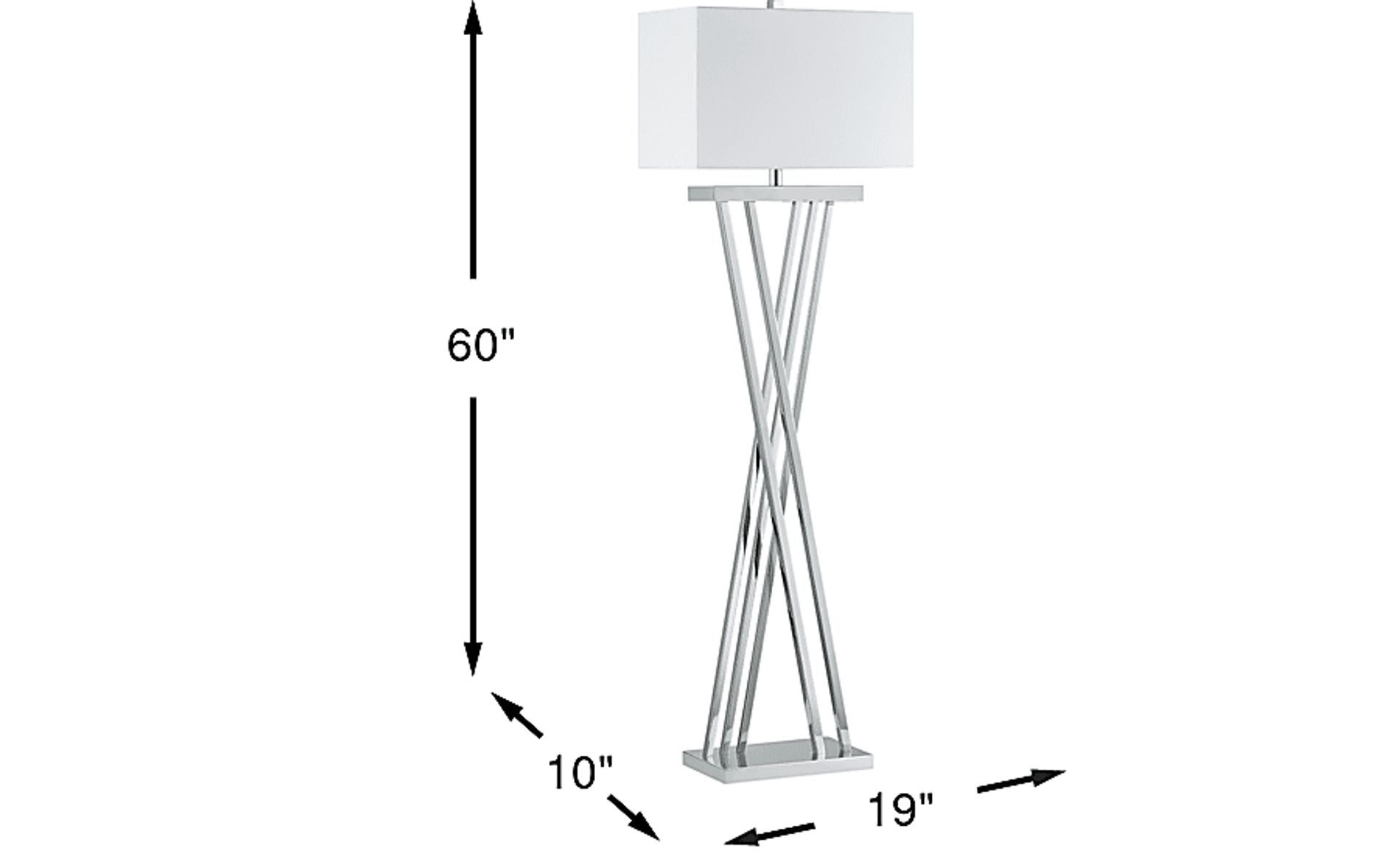 Dimension Image. Please refer to the Dimension Tab on this page for dimension details.
