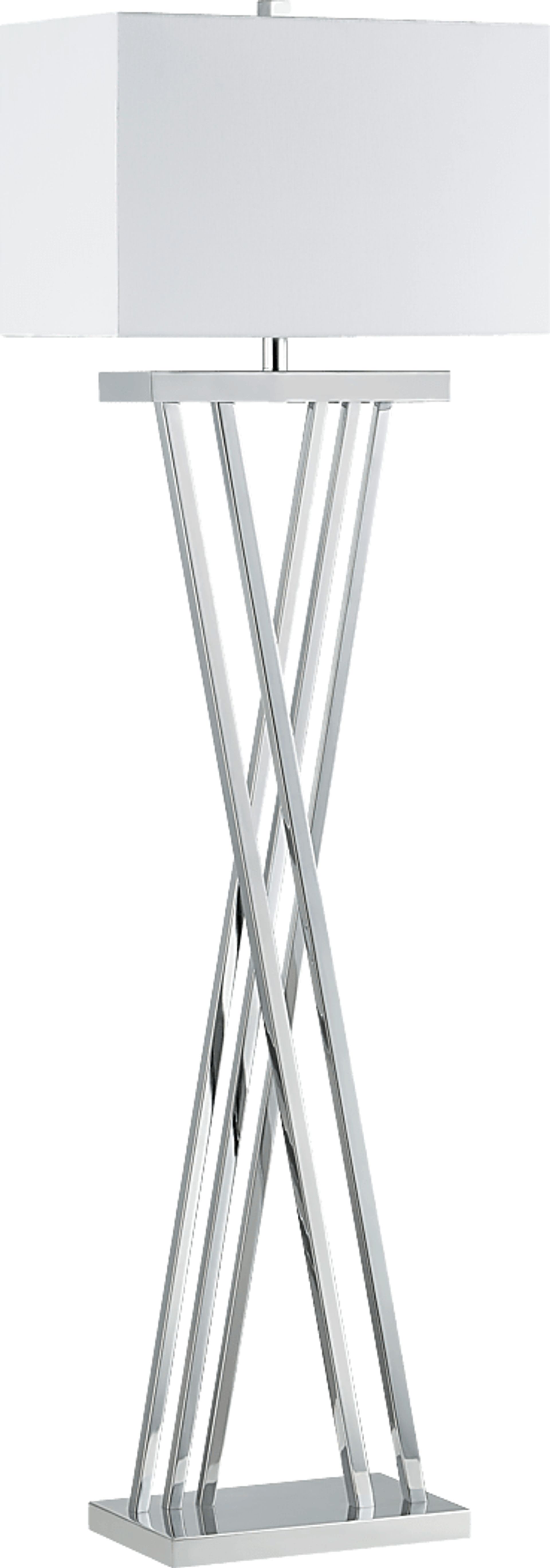 Kriftel Silver Floor Lamp - Image 1