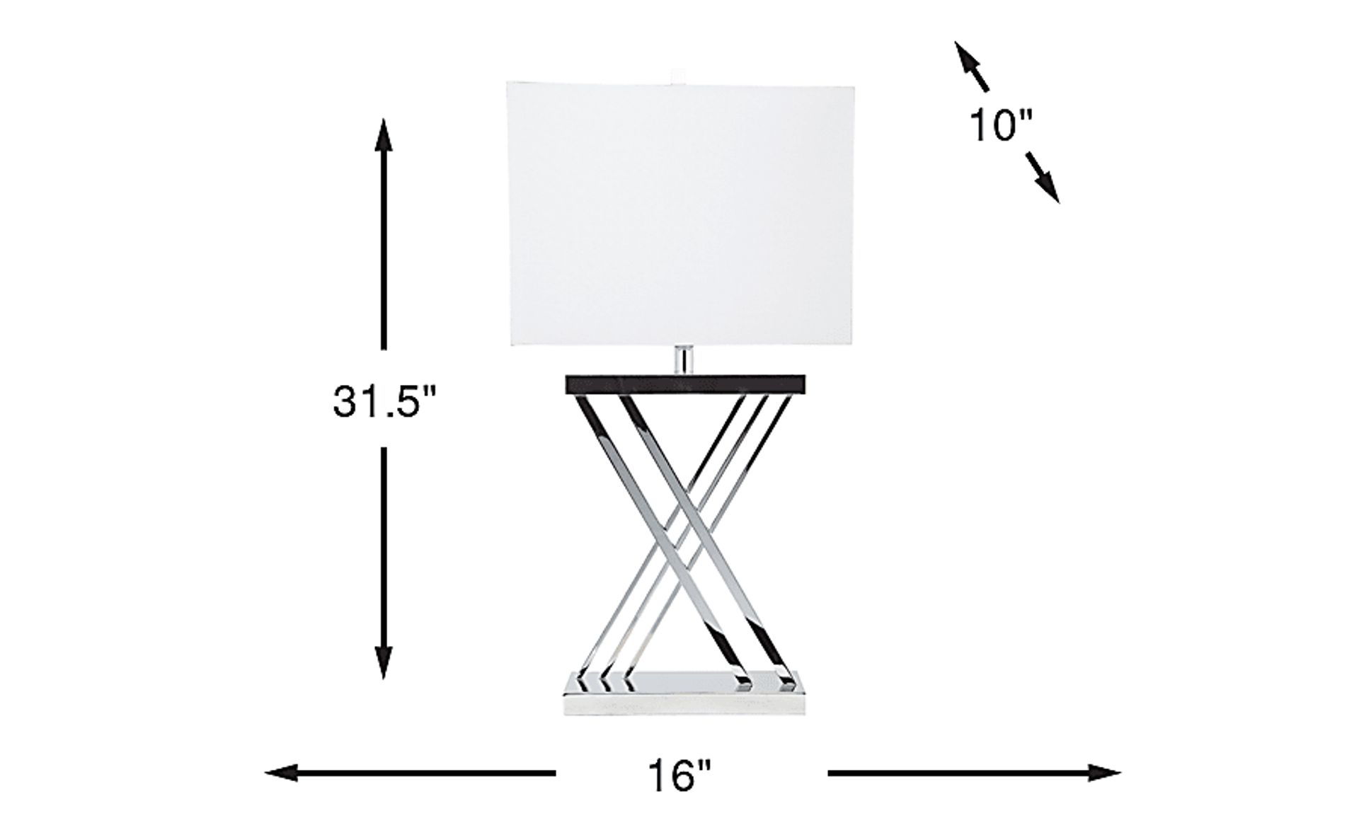 Dimension Image. Please refer to the Dimension Tab on this page for dimension details.