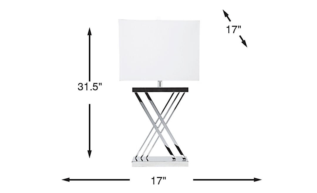 Kriftel Silver Lamp