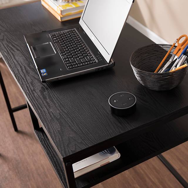Krisandra Black Desk - Thumbnail - Image 3