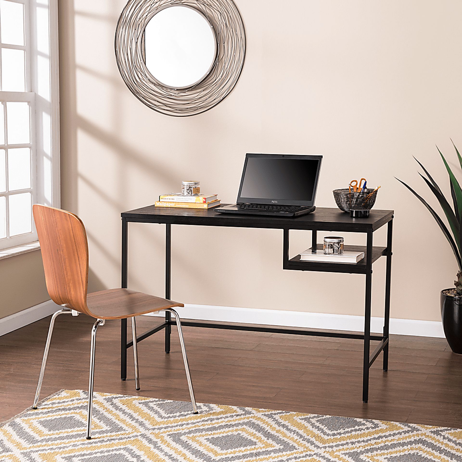 Krisandra Black Desk - Image 4