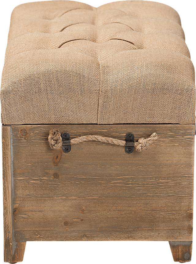 Kriscott Beige Ottoman, Set of 2 - Thumbnail - Image 4