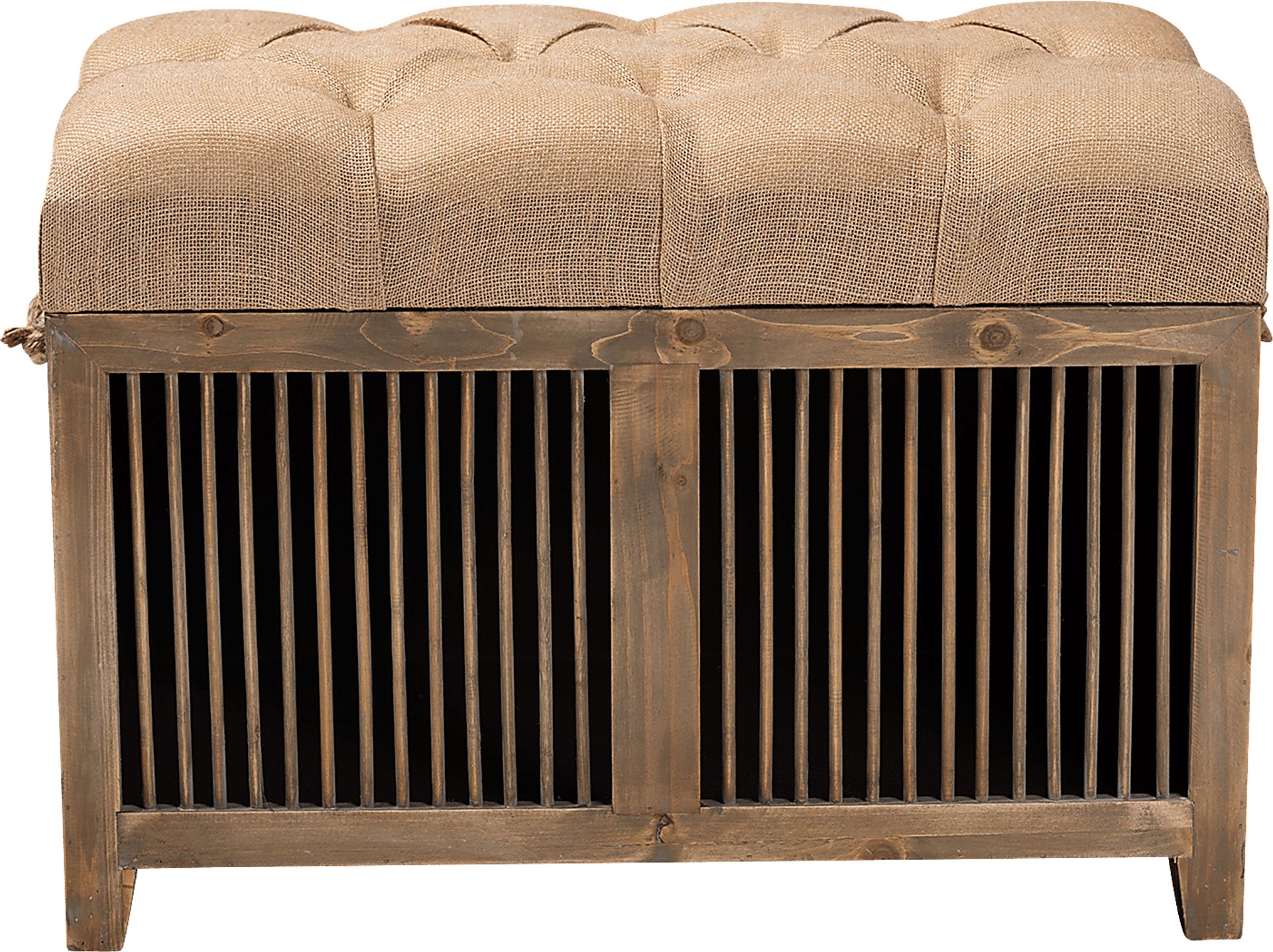Kriscott Beige Ottoman, Set of 2 - Image 6