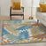 Krisiel Ivory/Multi 5'3 x 7'5 Indoor/Outdoor Rug
