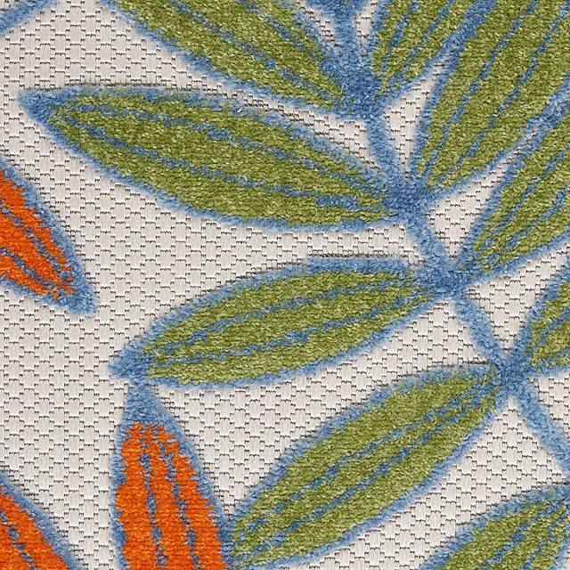 Krisiel Ivory/Multi 5'3 x 7'5 Indoor/Outdoor Rug - Thumbnail - Image 8