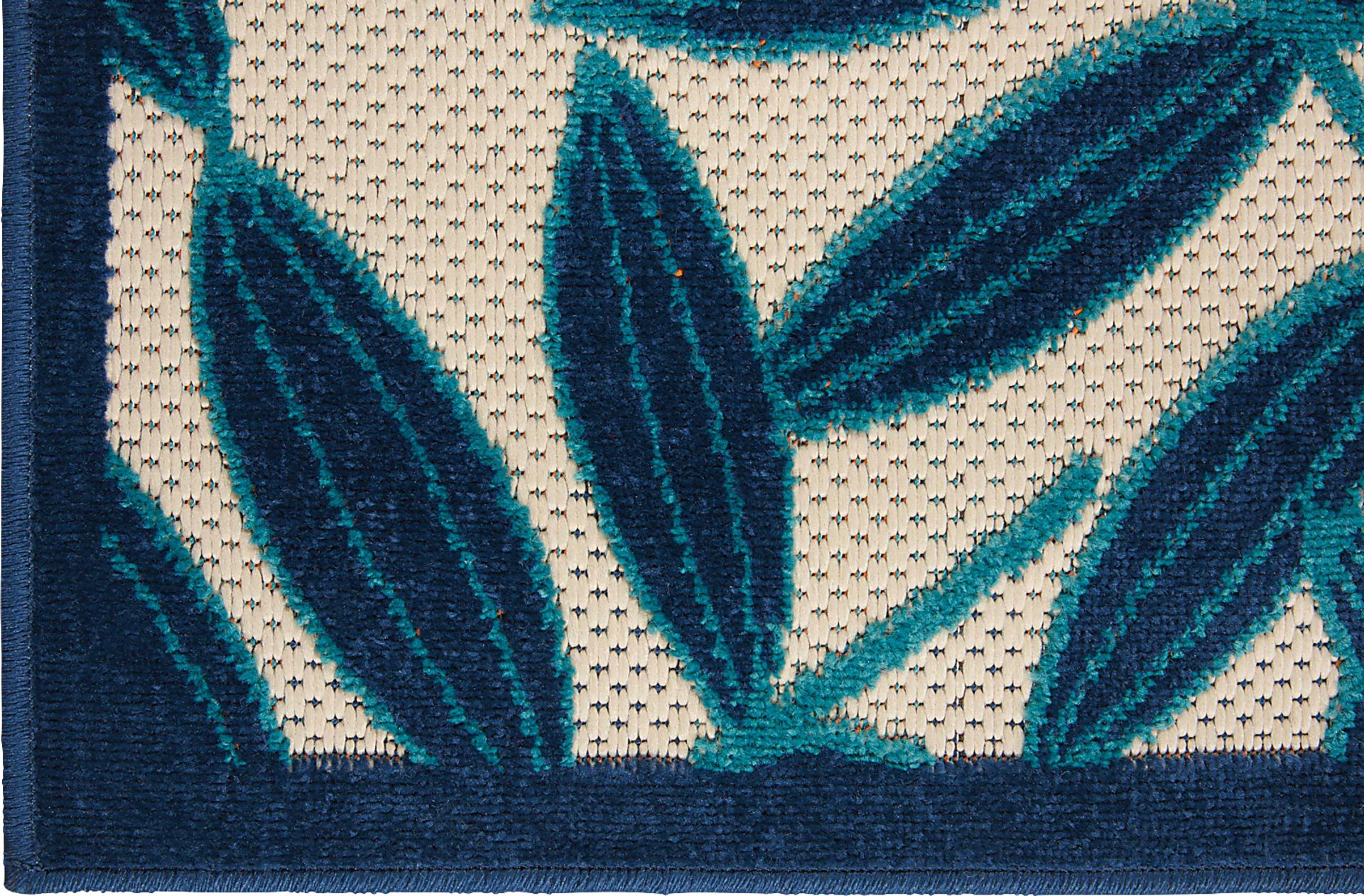 Krisiel Navy 5' x 8' Indoor/Outdoor Rug - Image 2