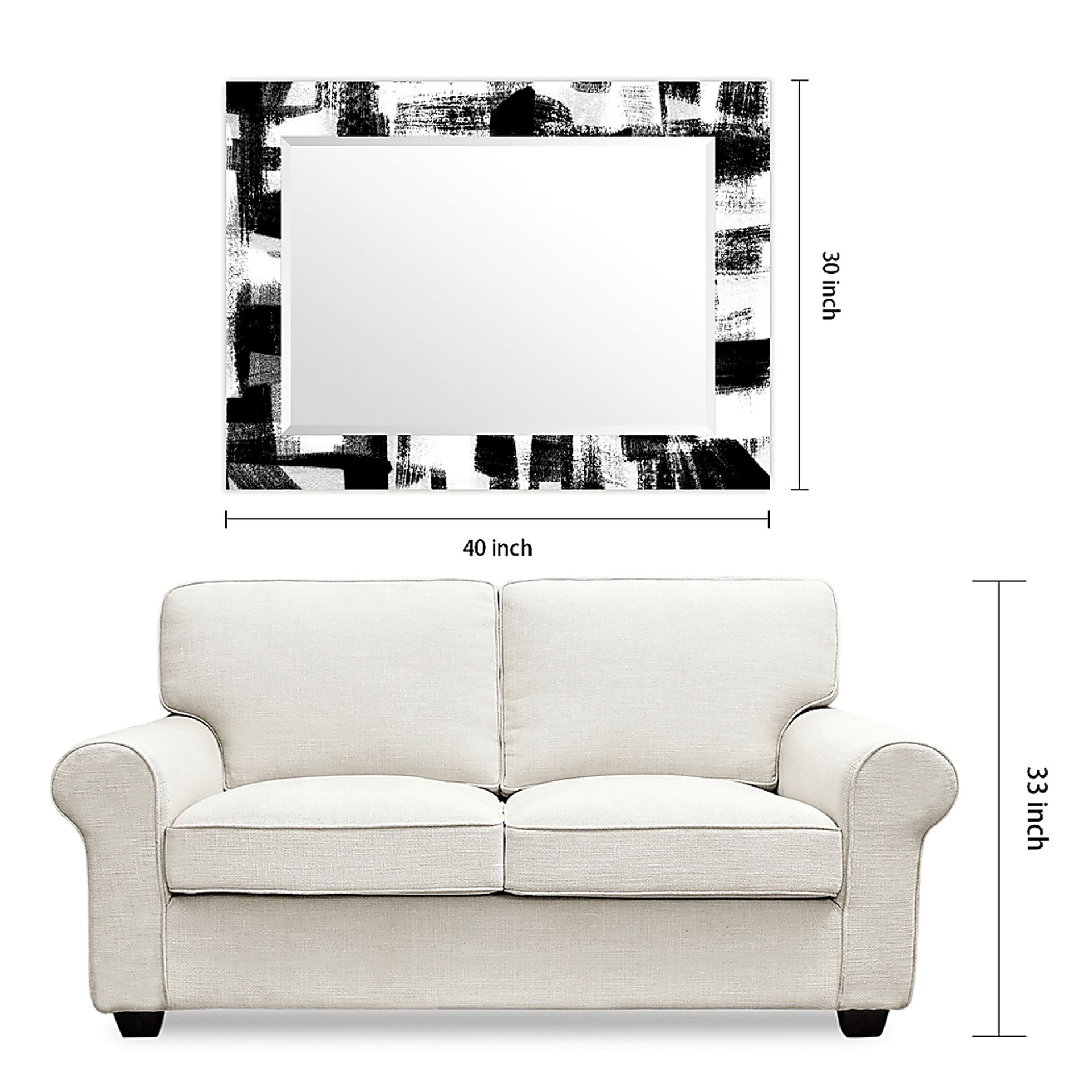 Krislor Black Wall Mirror - Image 8