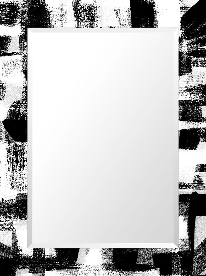 Krislor Black Wall Mirror