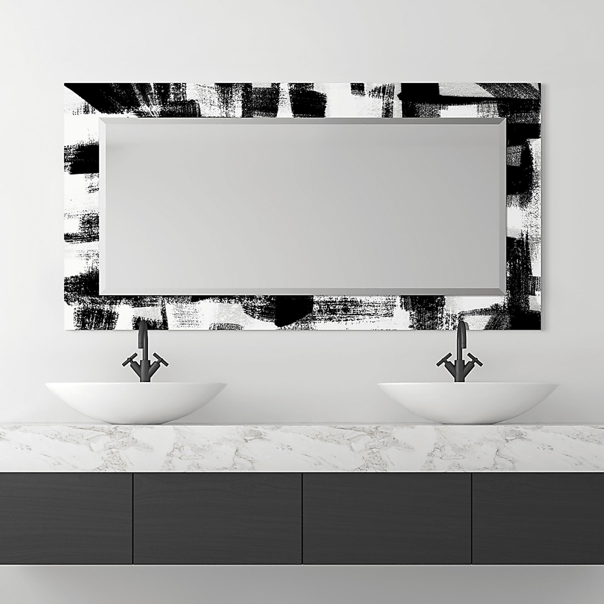 Krislor Black Wall Mirror - Image 3
