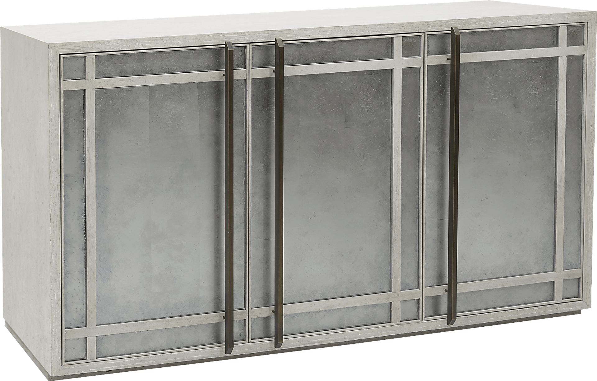 Krisma Gray Credenza - Image 1