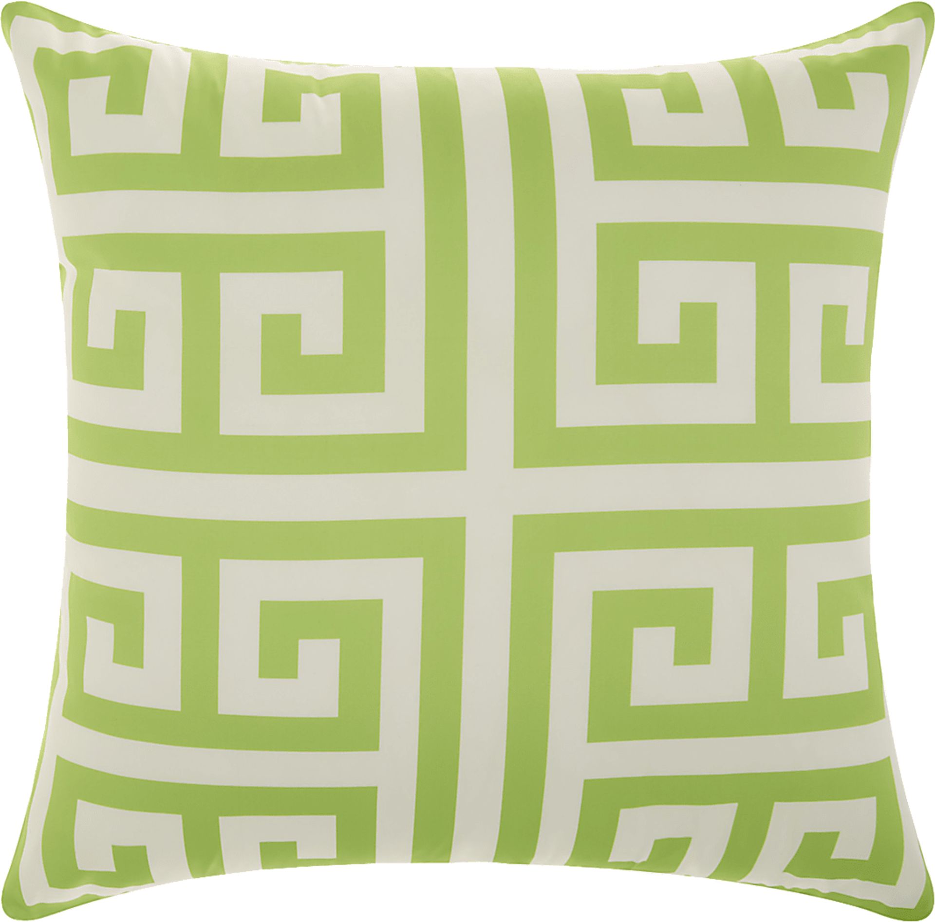 Krisna Green Indoor/Outdoor Accent Pillow - Image 1