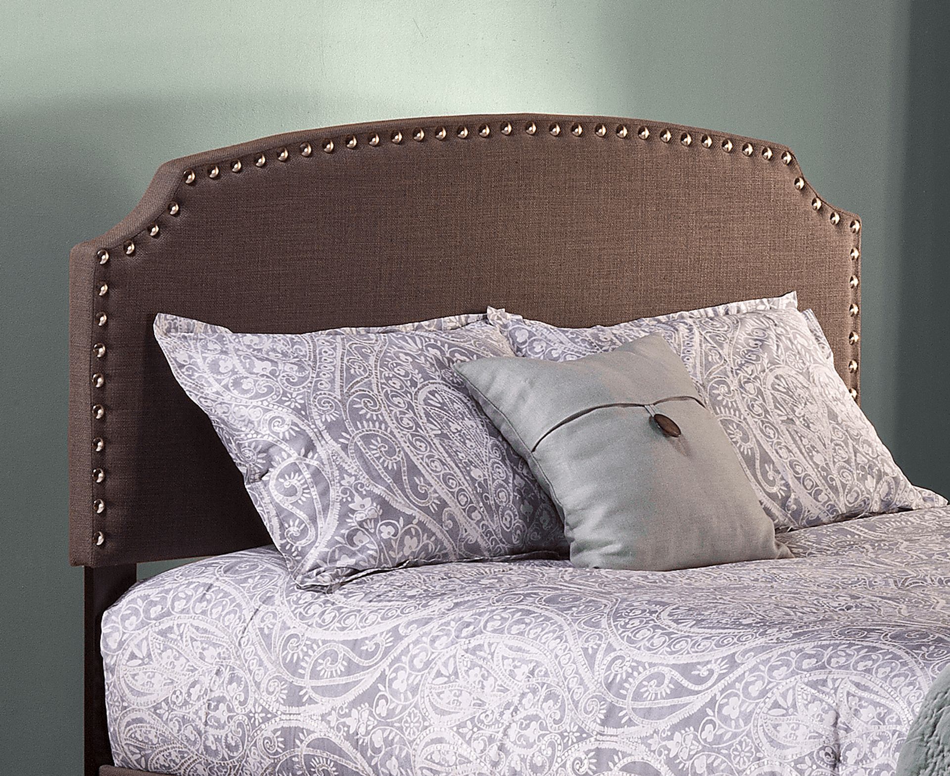 Krisron Dark Gray Twin Upholstered Headboard - Image 2