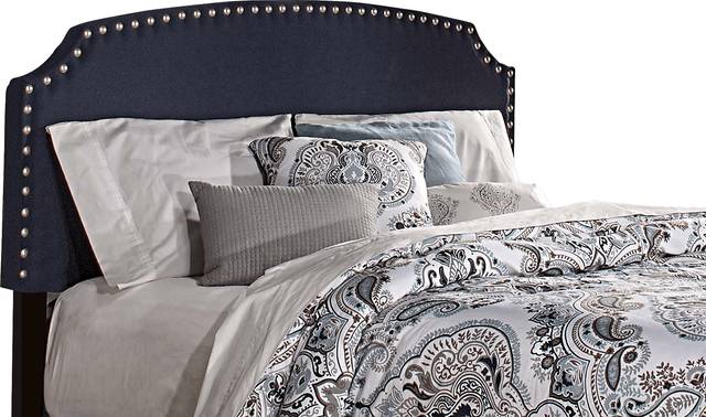Krisron Navy Full Upholstered Headboard - Thumbnail - Image 1