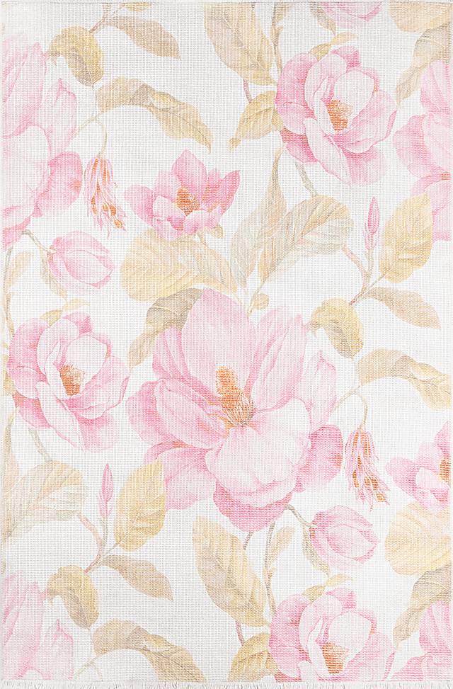 Krissa Pink 5' x 8' Rug - Thumbnail - Image 1
